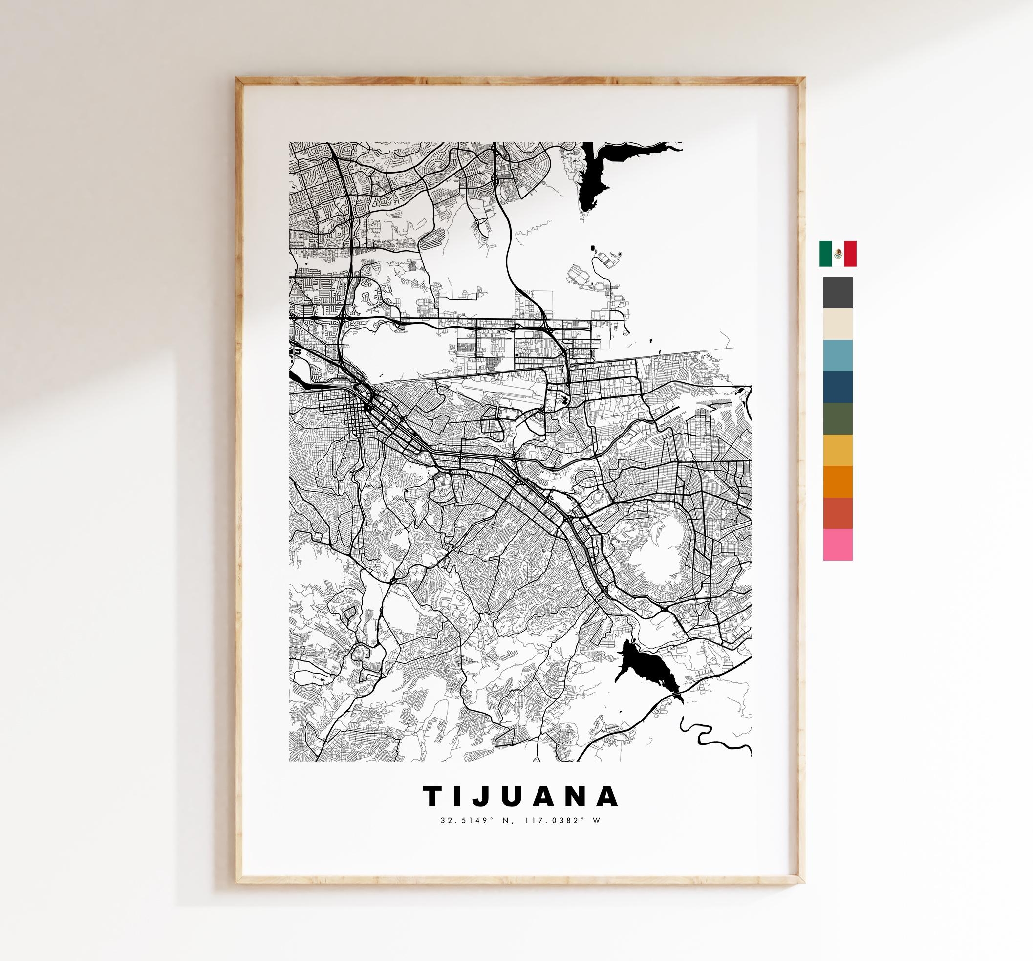 Tijuana Map Print City Map Poster Map Art Map Wall Art Mexico City Maps Tijuana Print Tijuana Poster Minimalist City Map Etsy Tijuana Map Print City Map Poster Map Art Map Wall Art Mexico City Maps Tijuana Print Tijuana Poster Minimalist City Map Etsy