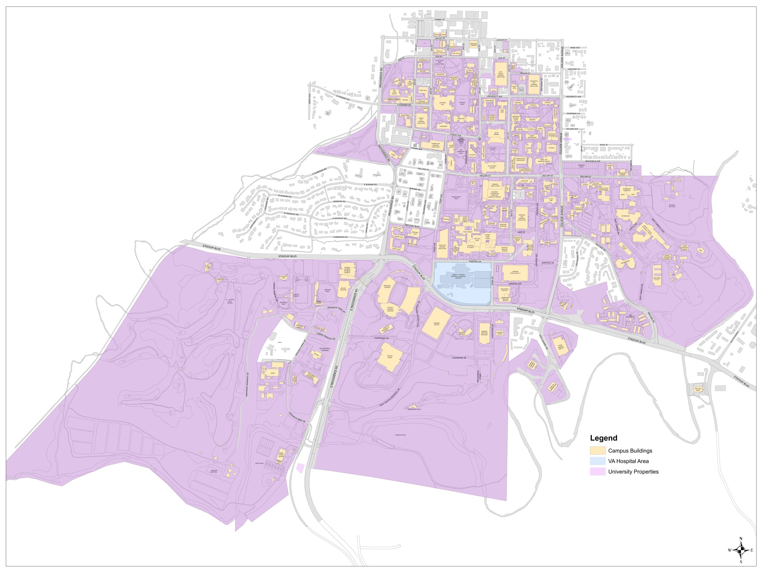 Tobacco Free Campus Boundaries Tobacco Free Mizzou