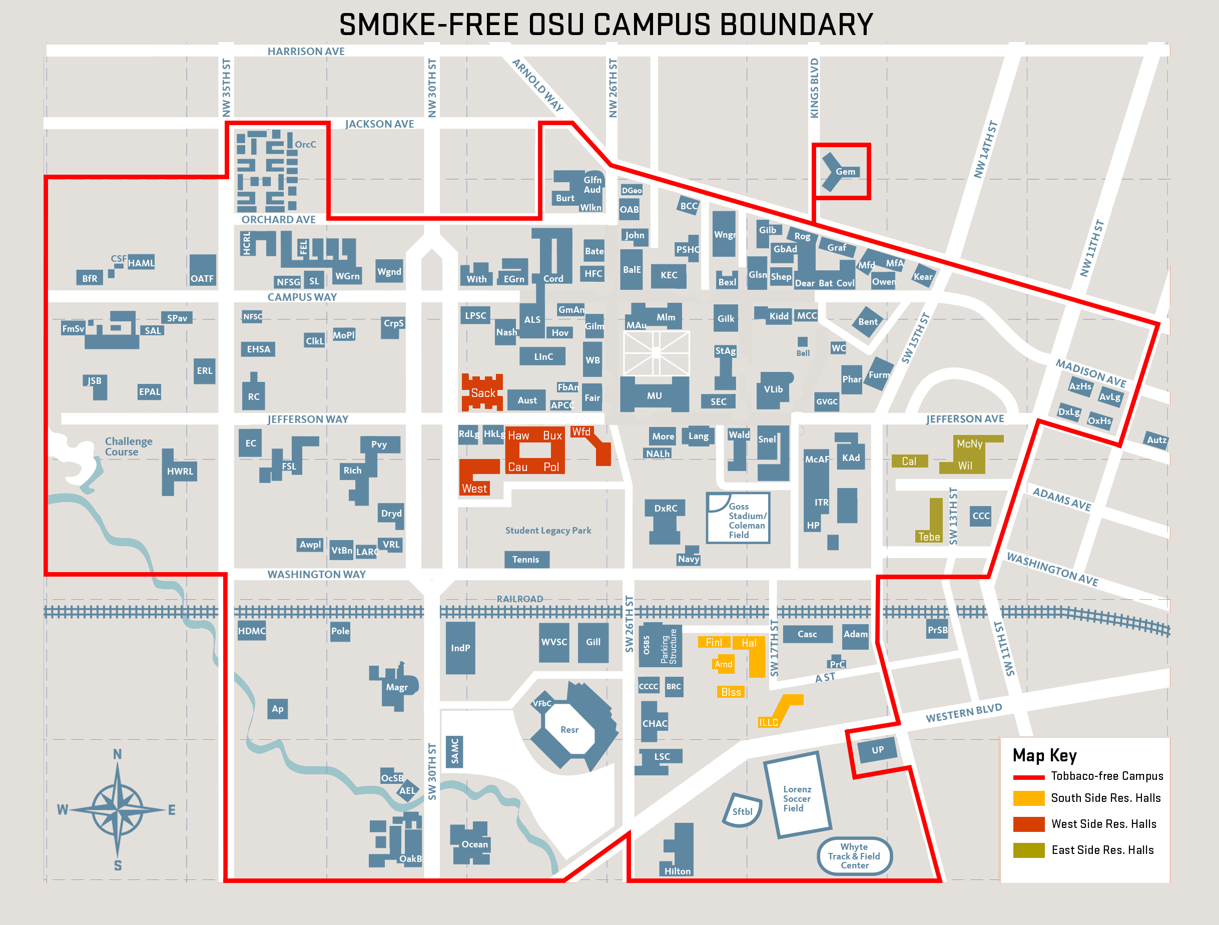 osu corvallis campus map