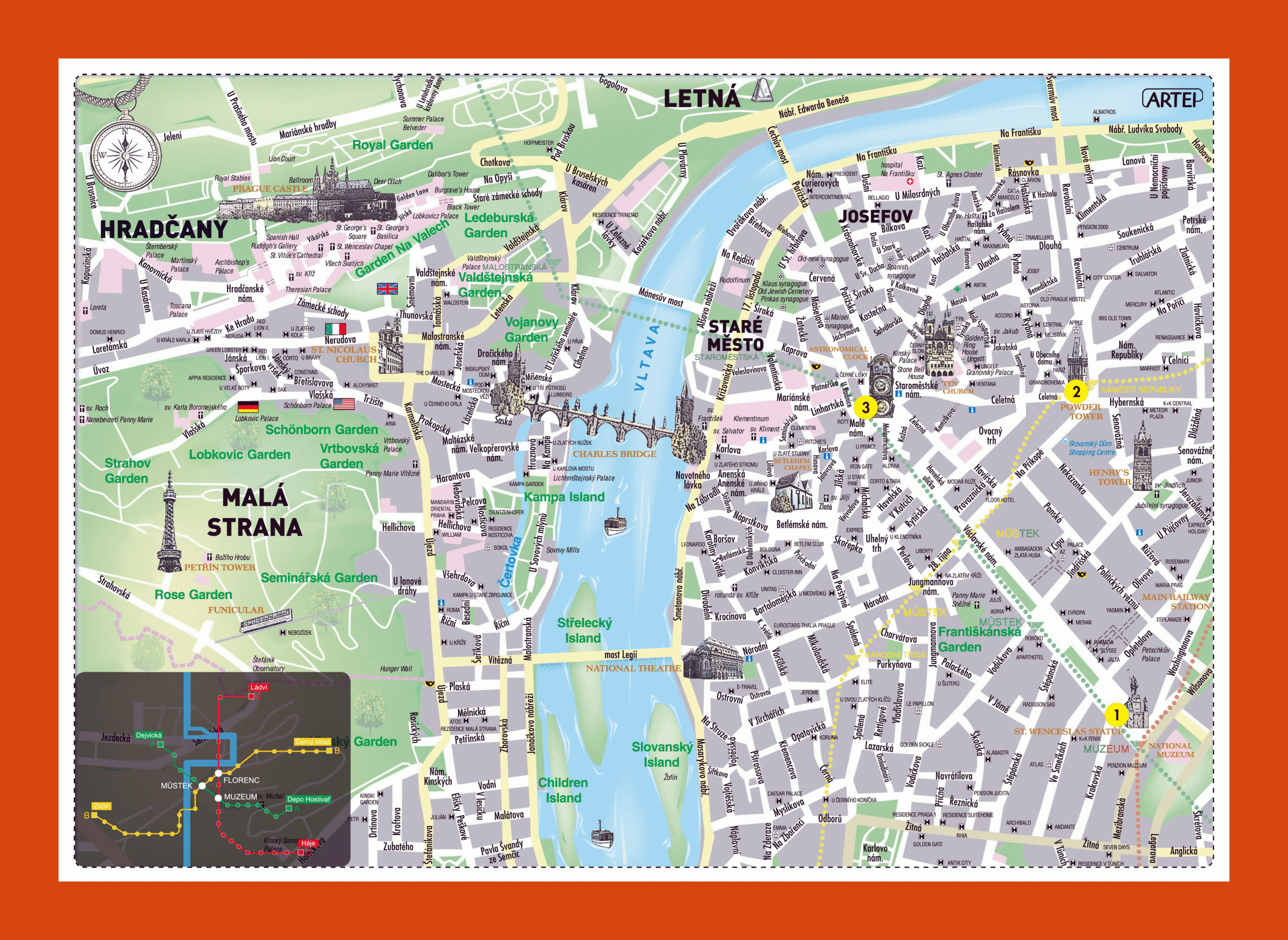 map of prague city map of prague city