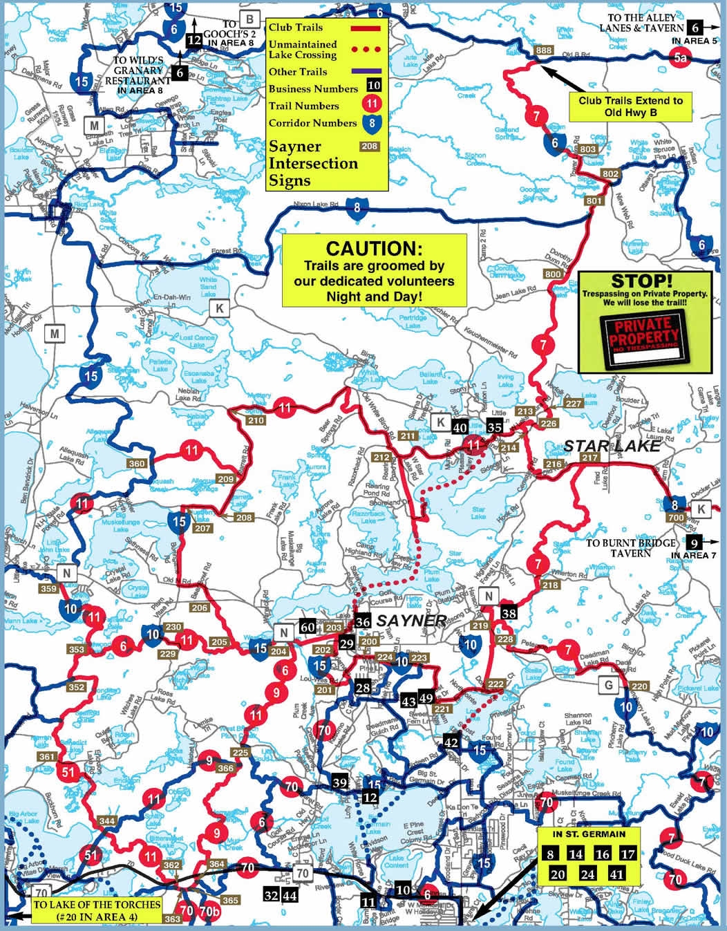 Trail Guide 4 Hotspots Worth A Pitstop Sayner Star Lake Cloverland