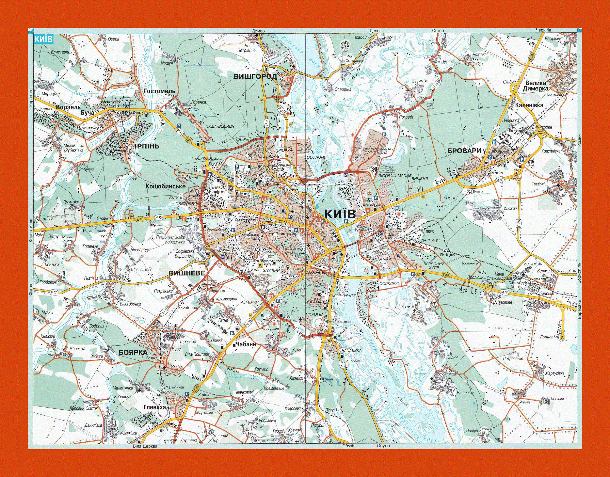 city map of kiev ukraine city map of kiev ukraine