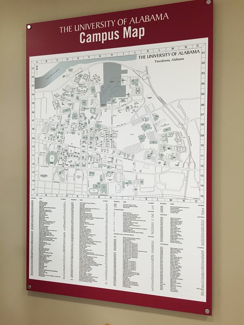 UA20 You Can Find Campus Maps All Over UA This One Is Located Right Inside The Front Door Of TheFergUA RTR UA20 You Can Find Campus Maps All Over UA This One Is Located Right Inside The Front Door Of TheFergUA RTR