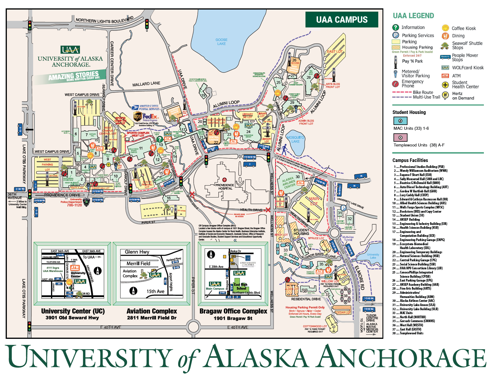 UAA Campus Map For The 2025 AKOTA Spring Conference AKOTA UAA Campus Map For The 2025 AKOTA Spring Conference AKOTA