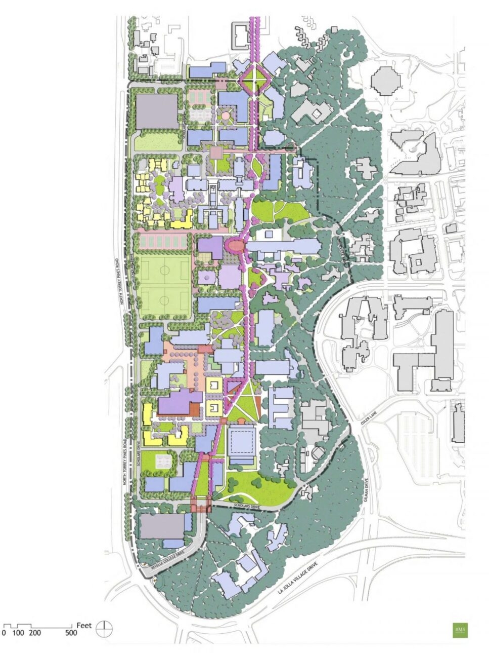 uc san diego campus map