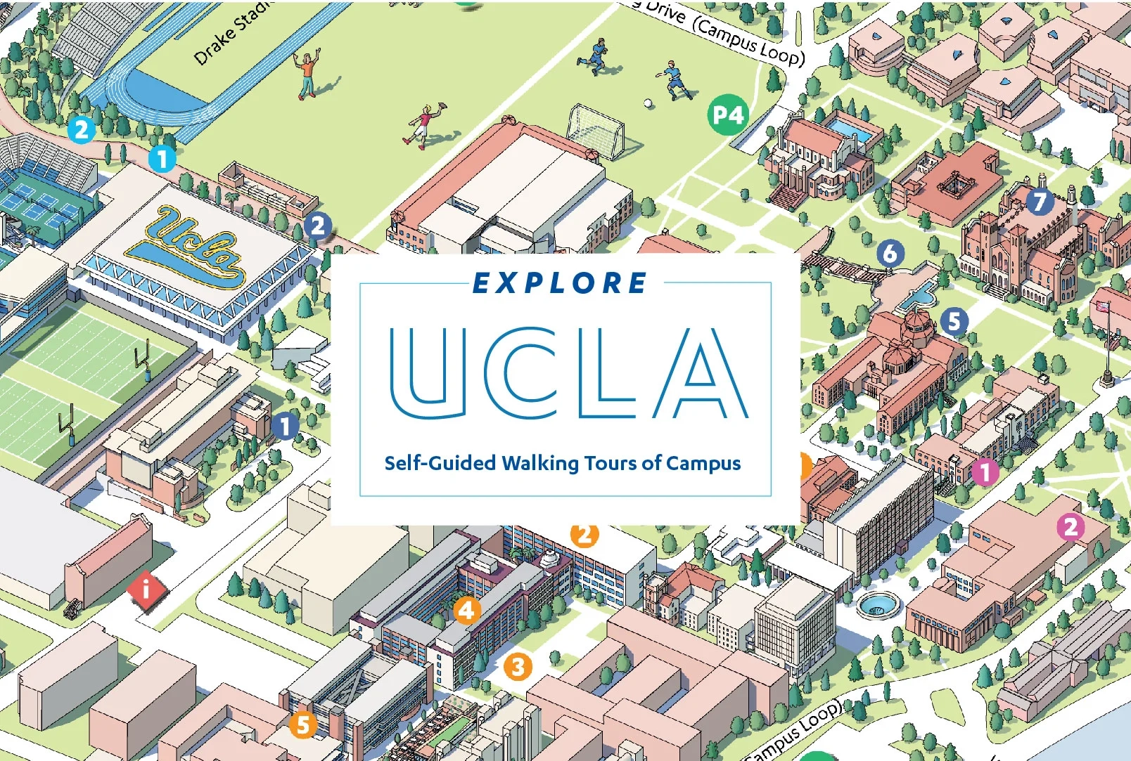 ucla map campus