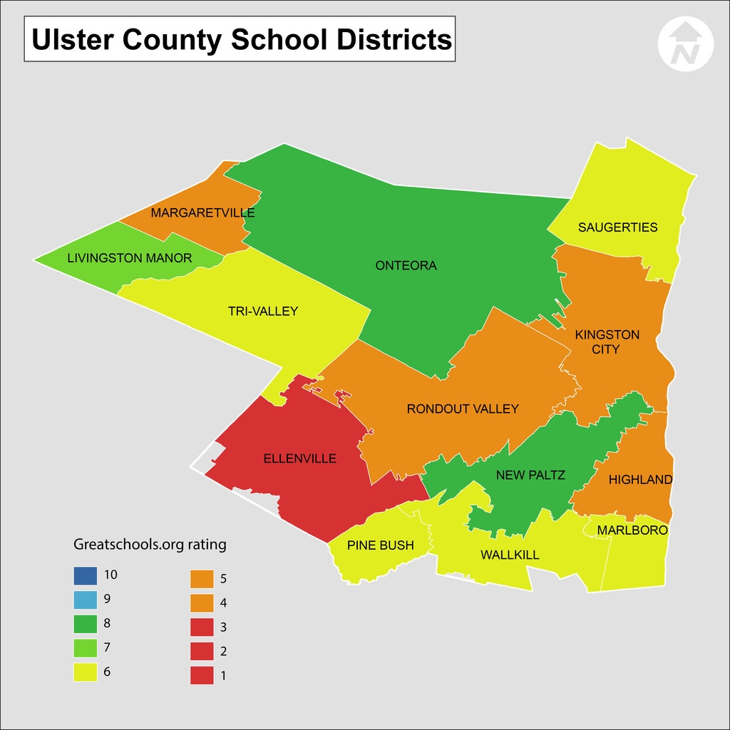 Ulster County School Districts School Information And District Map For Ulster County New York Ulster County School Districts School Information And District Map For Ulster County New York