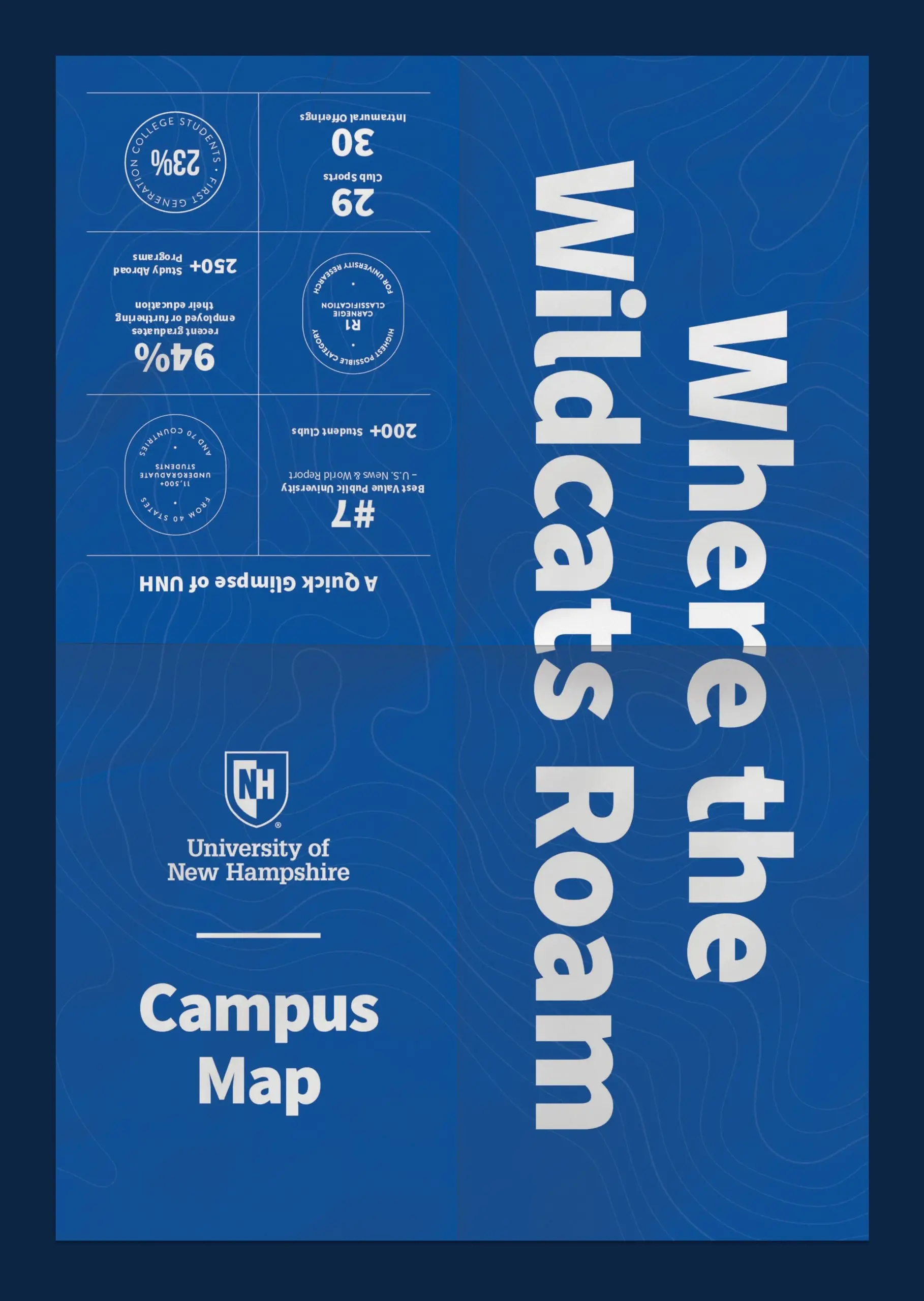unh durham campus map