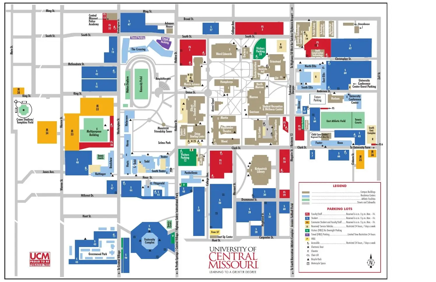 University Of Central Missouri Campus Map By University Of Central Missouri Issuu
