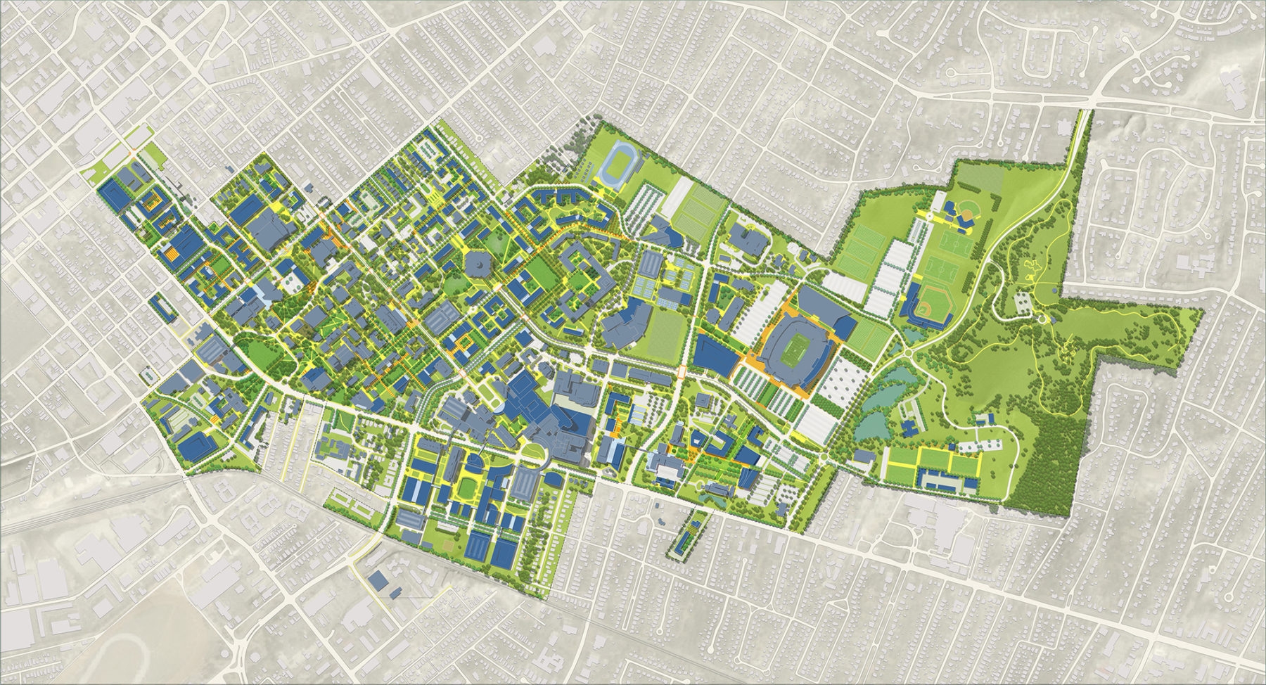 University Of Kentucky Campus Master Plan Sasaki
