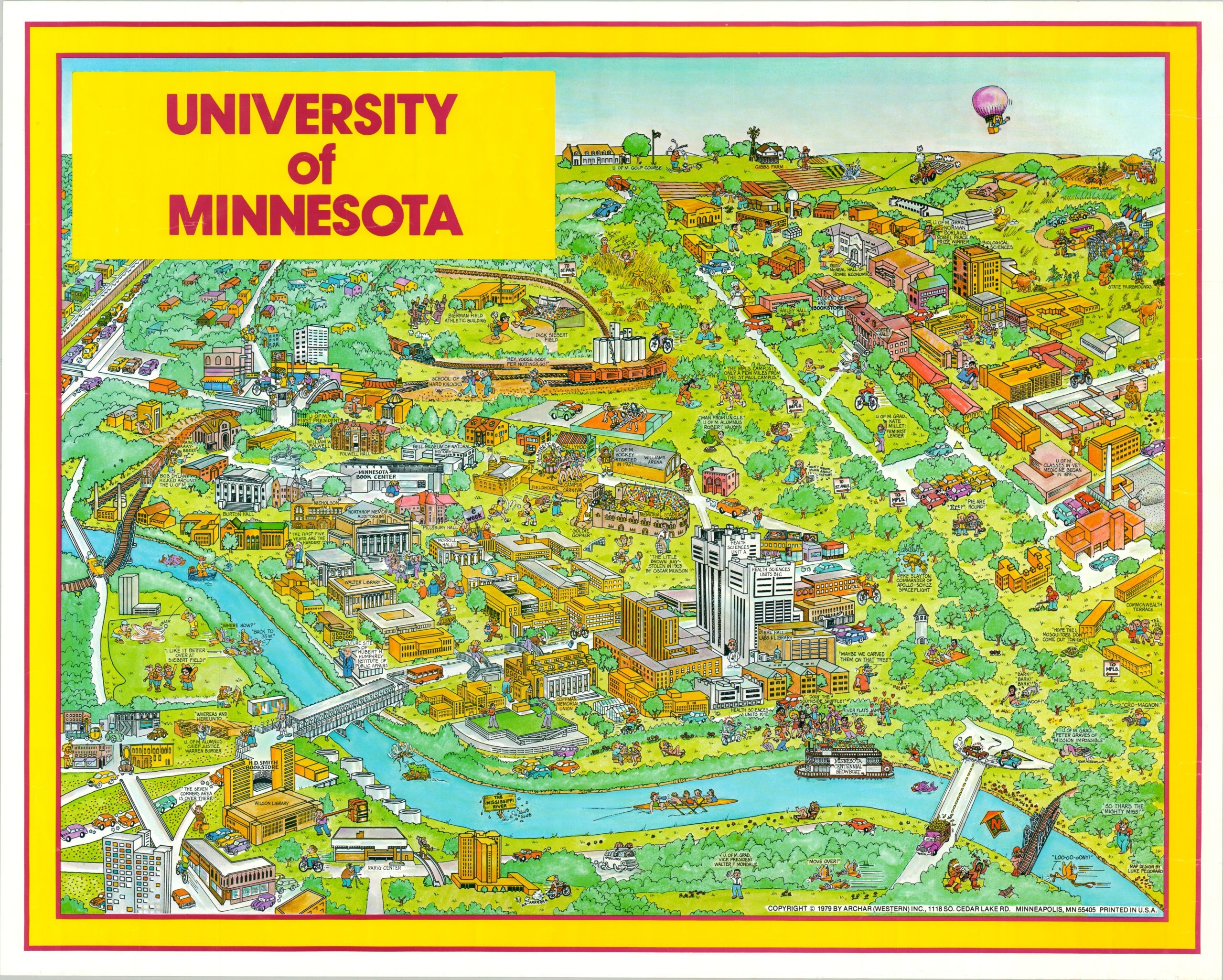 University Of Minnesota Curtis Wright Maps