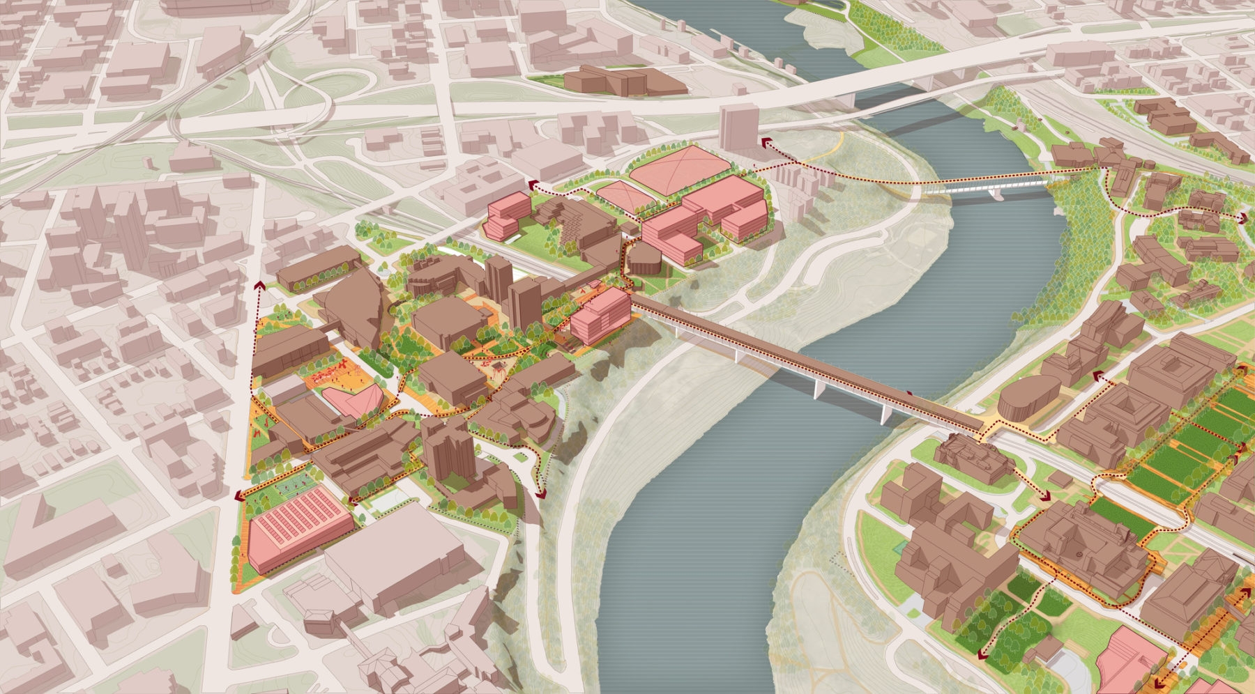 University Of Minnesota Twin Cities Campus Plan Sasaki