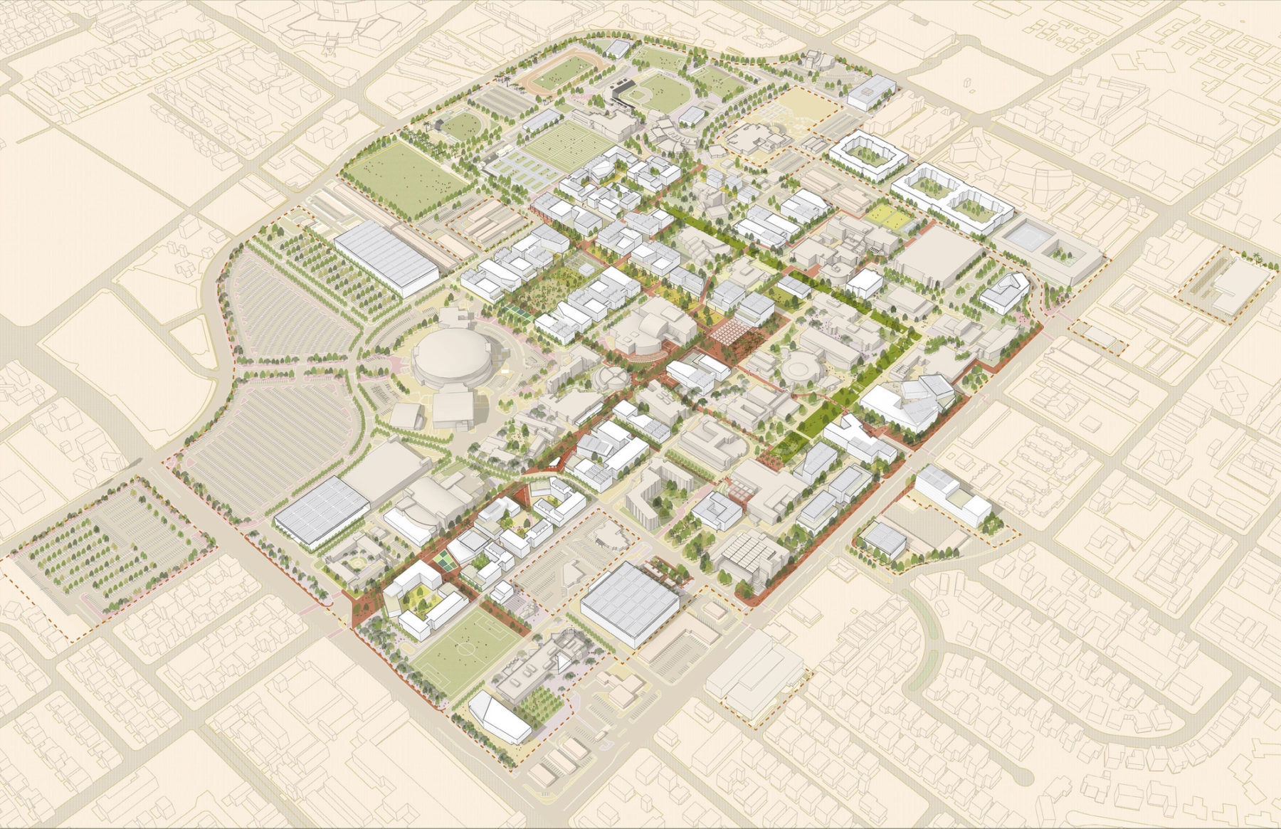 University Of Nevada Las Vegas Campus Framework Plan Sasaki University Of Nevada Las Vegas Campus Framework Plan Sasaki