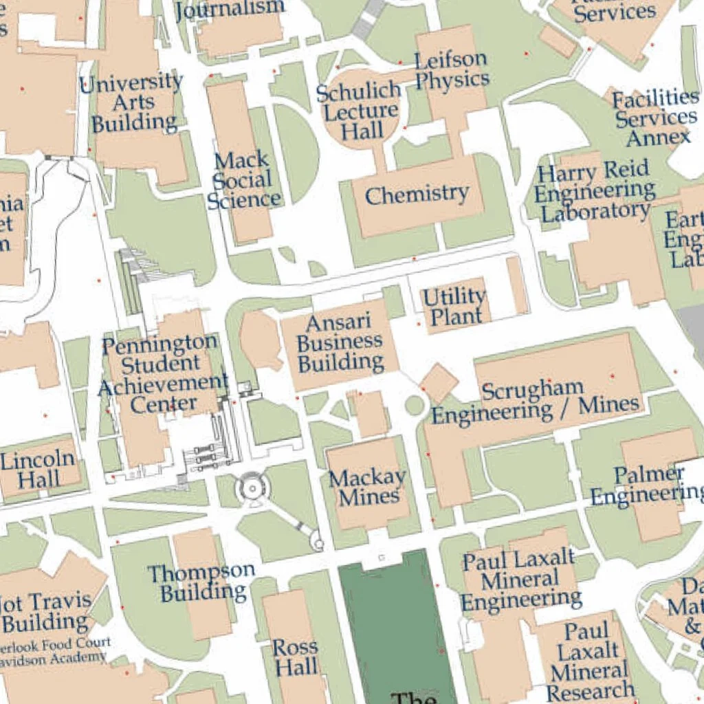 University Of Nevada Reno Campus Map 2018 2019 By Geogistics Avenza Maps University Of Nevada Reno Campus Map 2018 2019 By Geogistics Avenza Maps