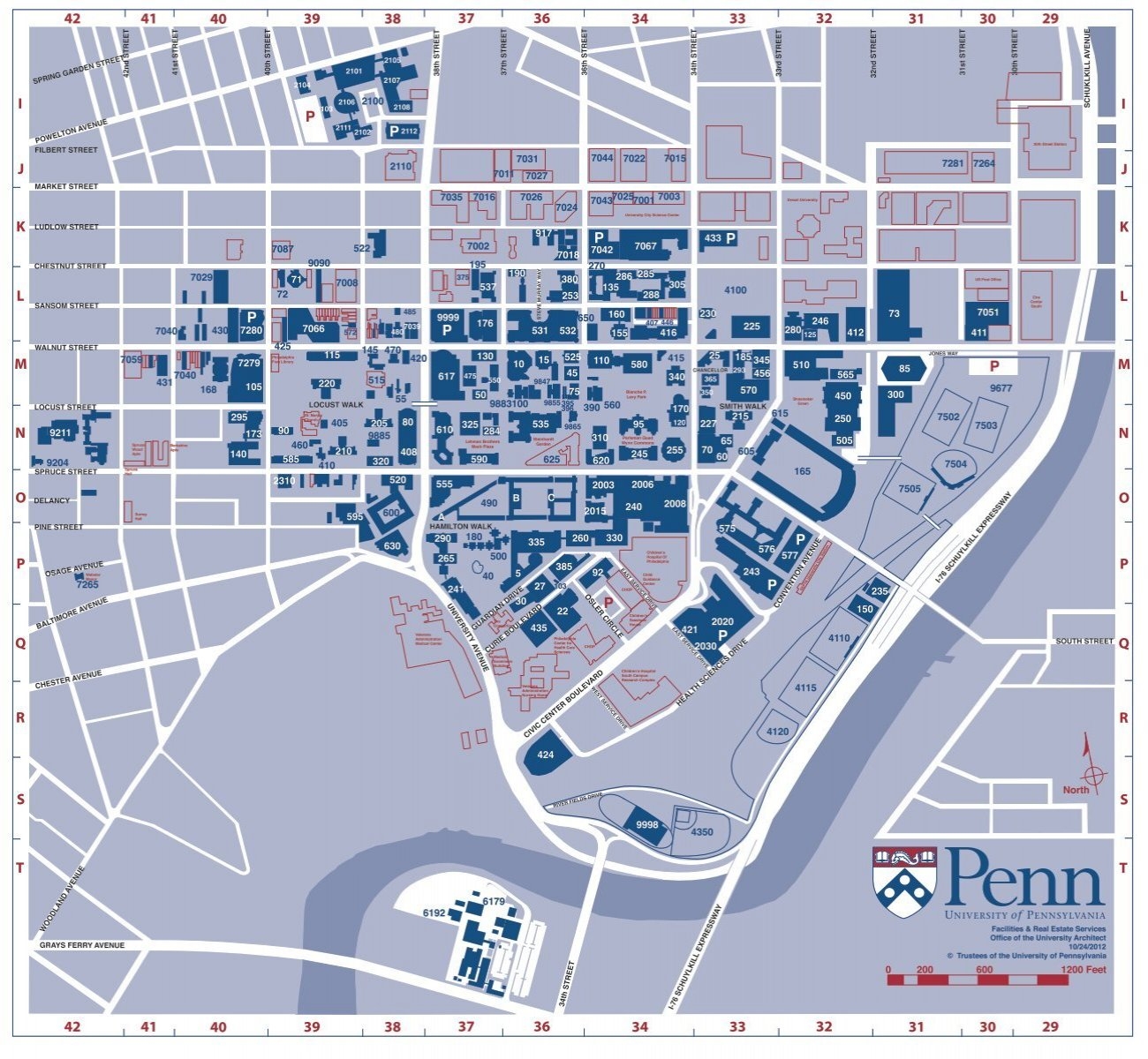 university of pennsylvania campus map