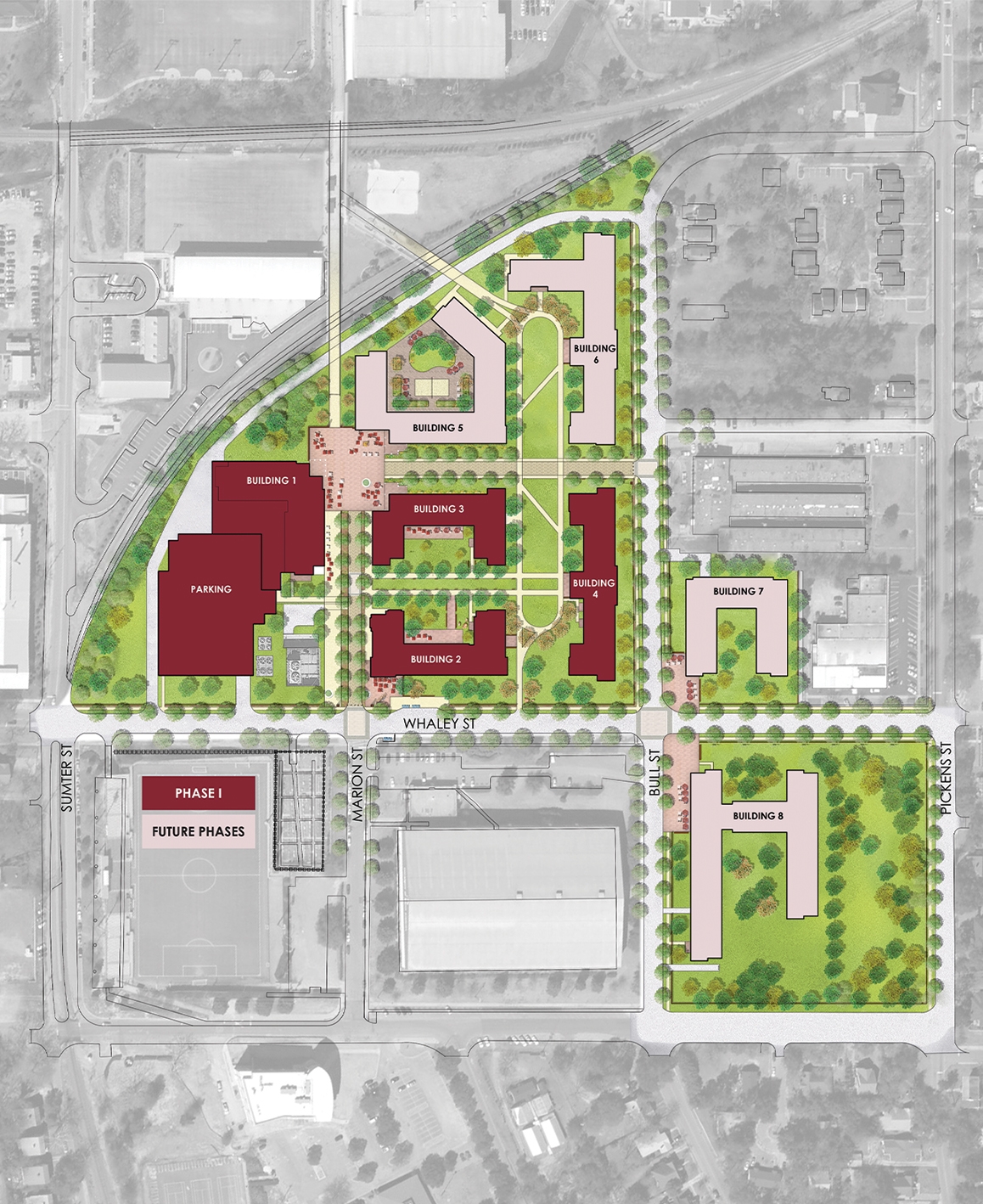 University Of South Carolina Campus Village Columbia SC WDG Architecture Planning Interiors 