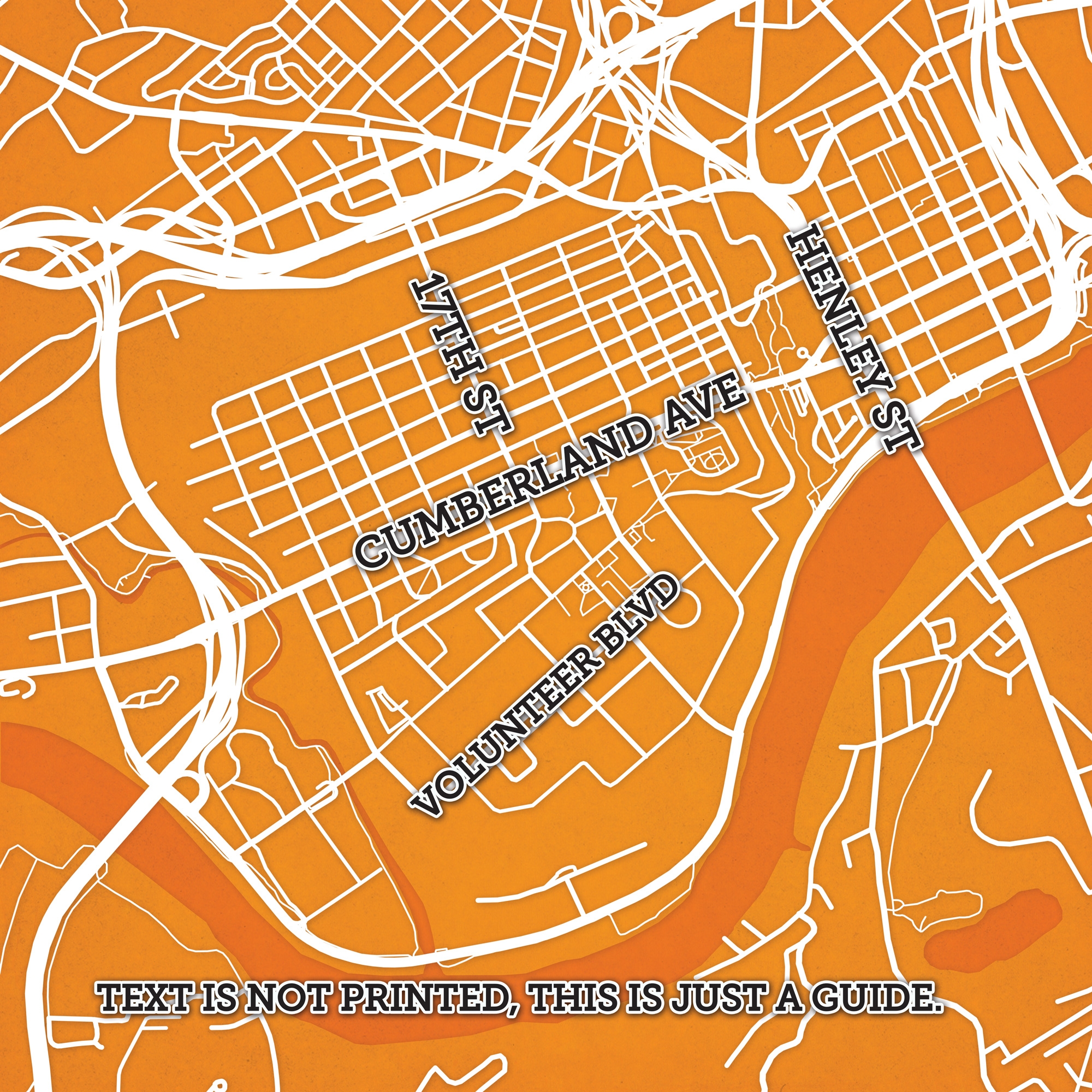 university of tennessee campus map