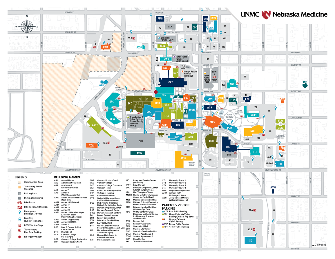 UNMC Campus Information Guide