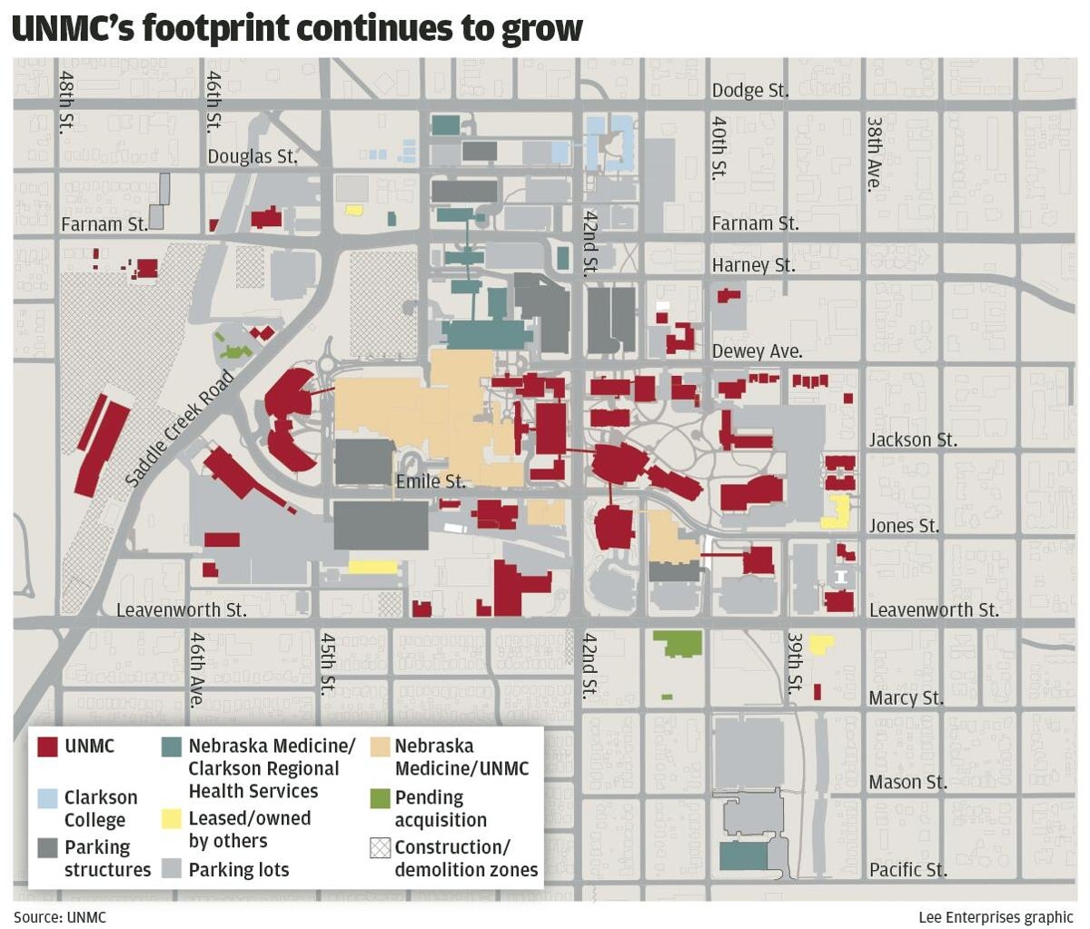 unmc campus map