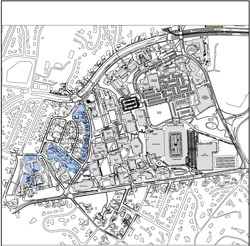 Upper Campus Boston College Athletics