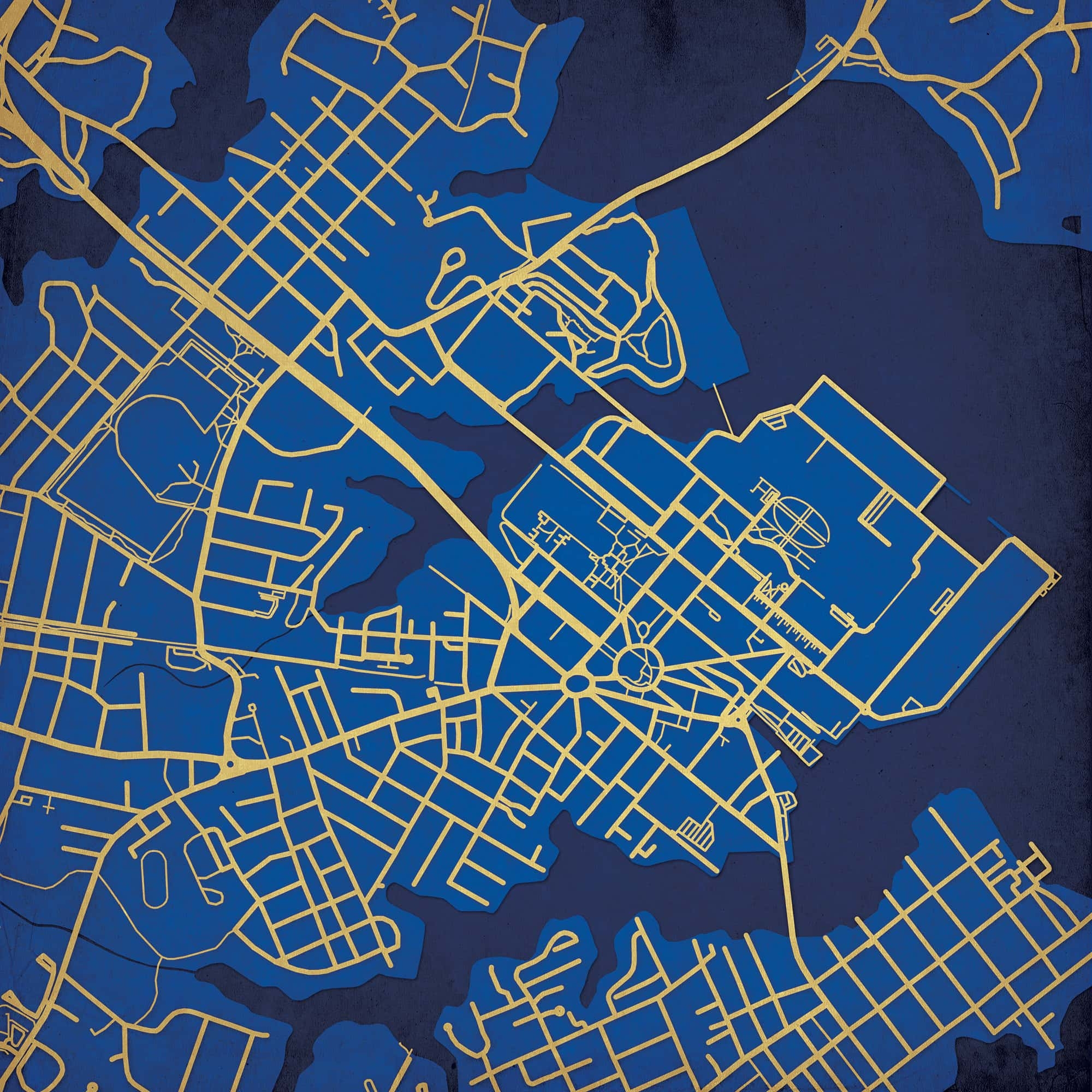 naval academy map campus