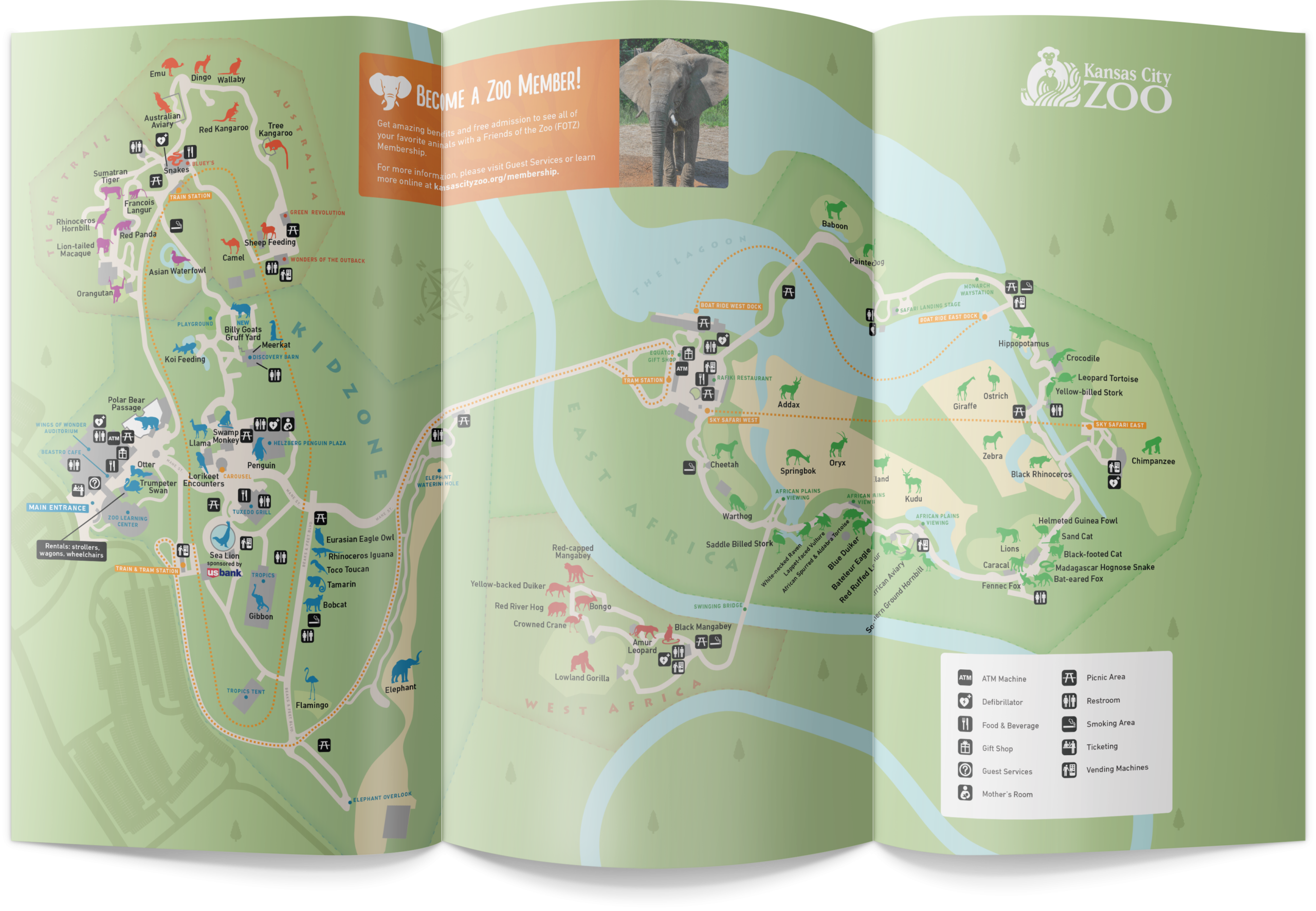 kansas city zoo map