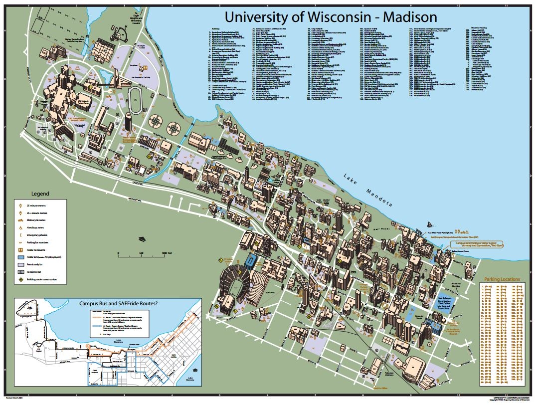 UW Madison Map Greenbriar Apartments UW Madison Map Greenbriar Apartments