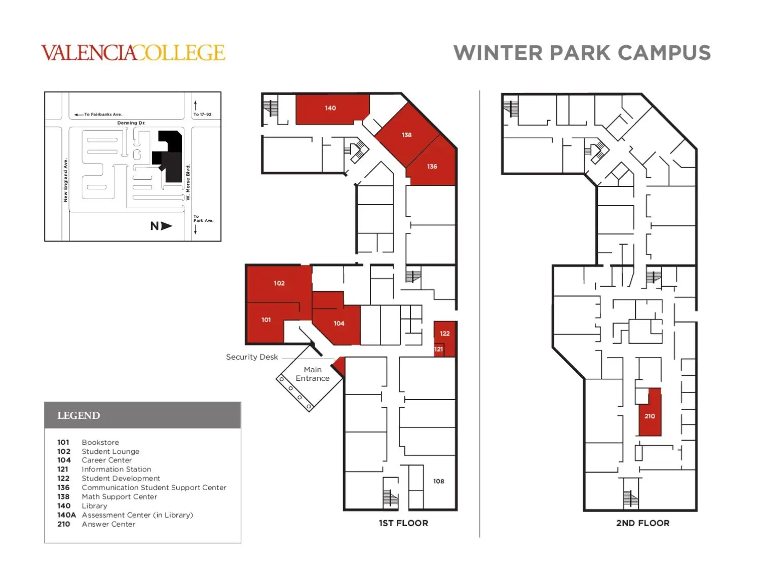 Valencia College Campus Map Winter Park Lege By Valencia College Issuu