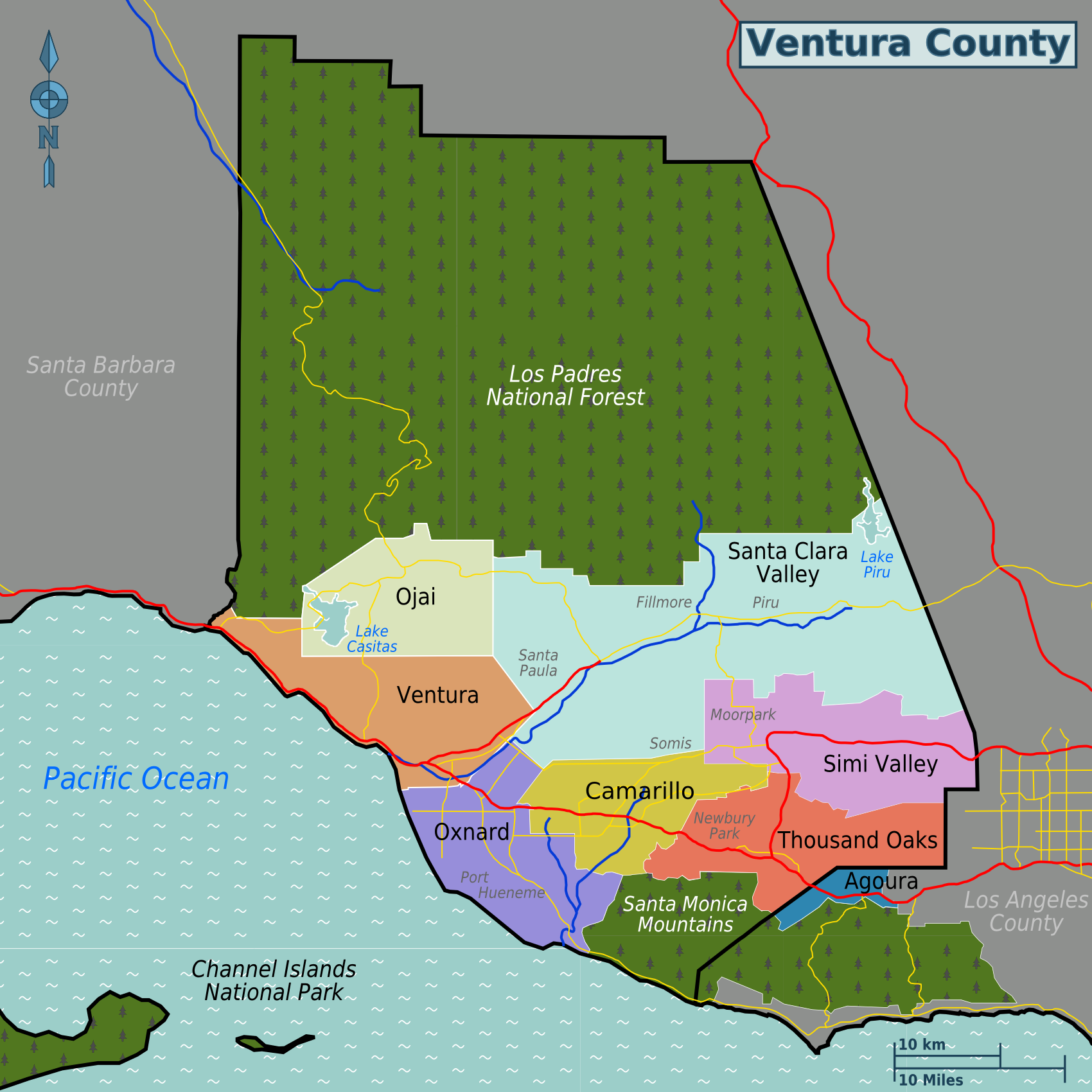 Ventura County Travel Guide At Wikivoyage