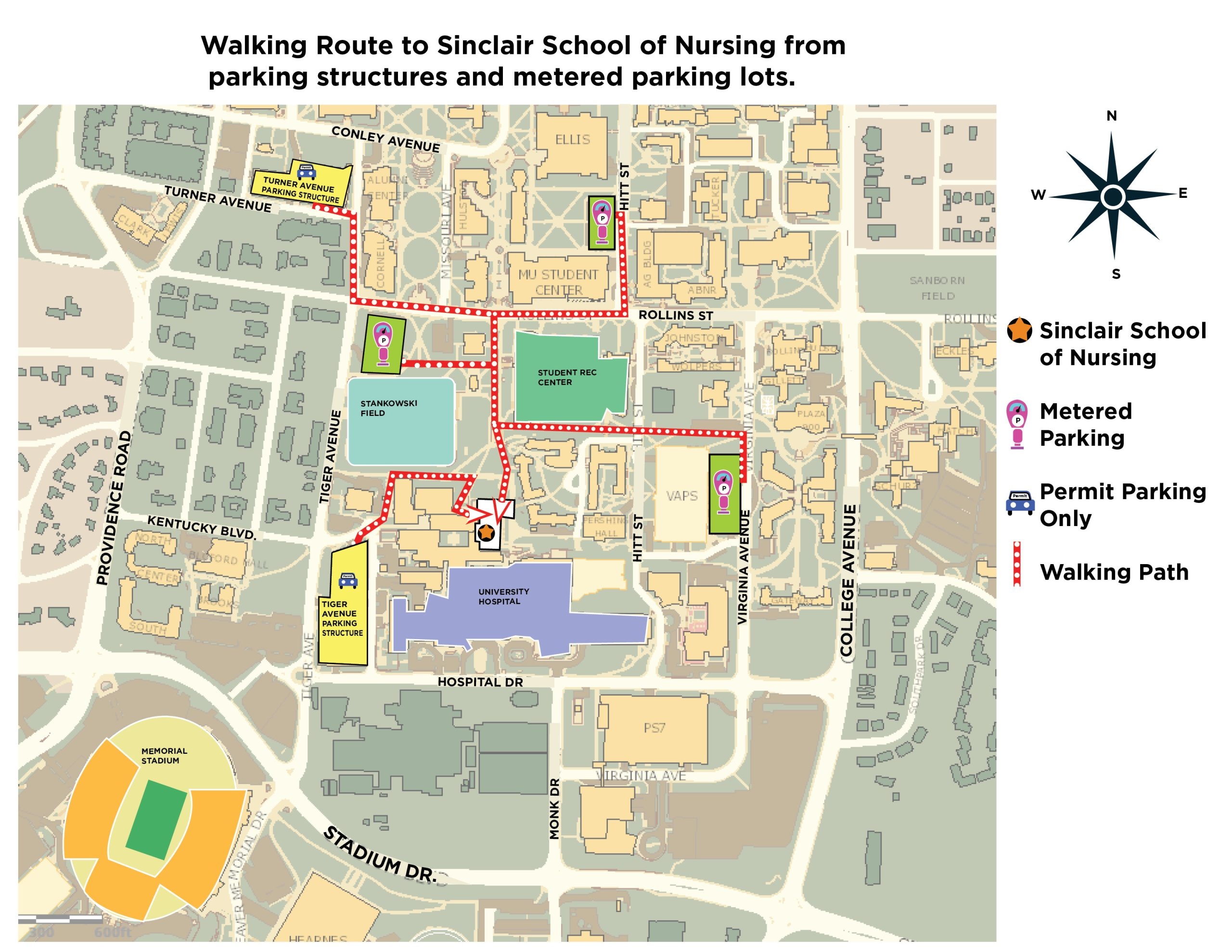 View The Routes To The Sinclair School Of Nursing 