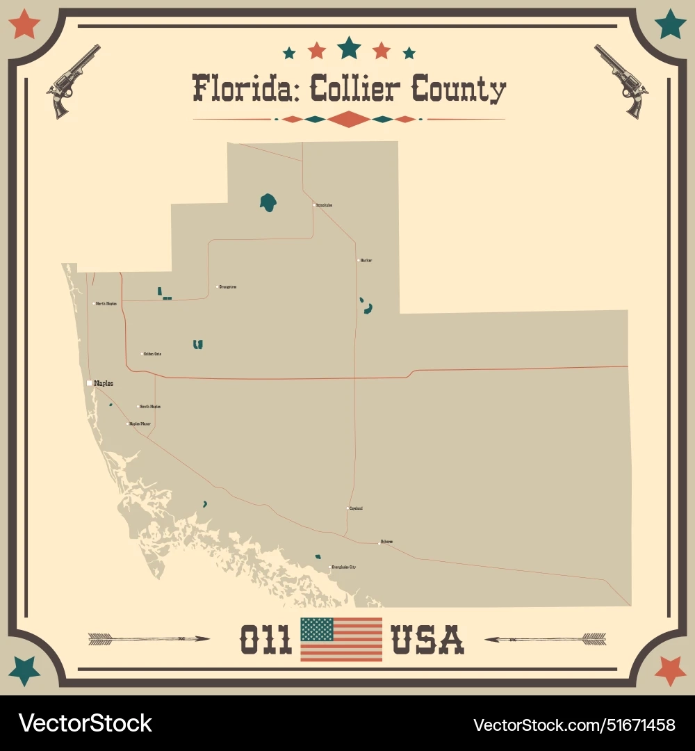 collier county florida map