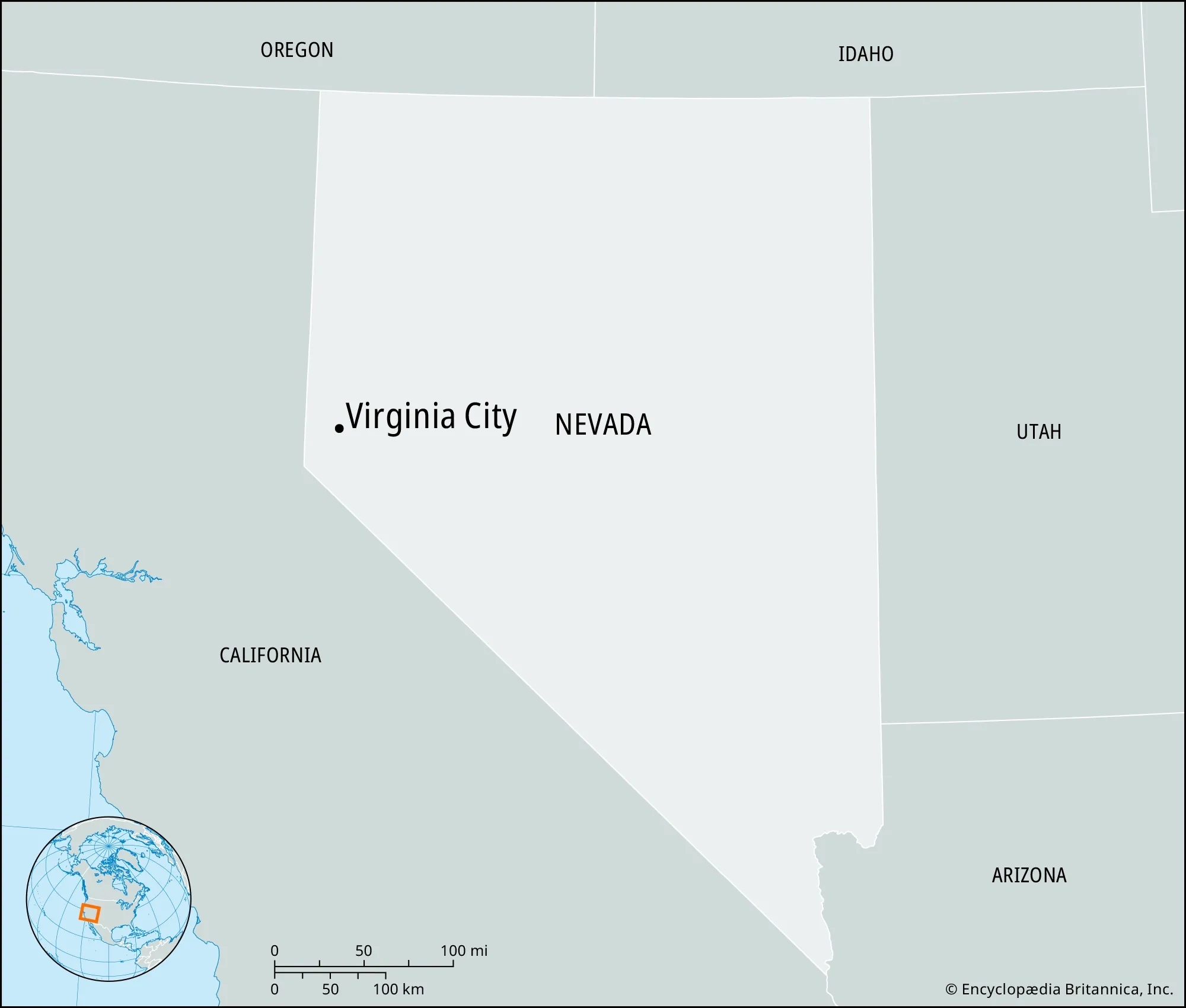 virginia city map