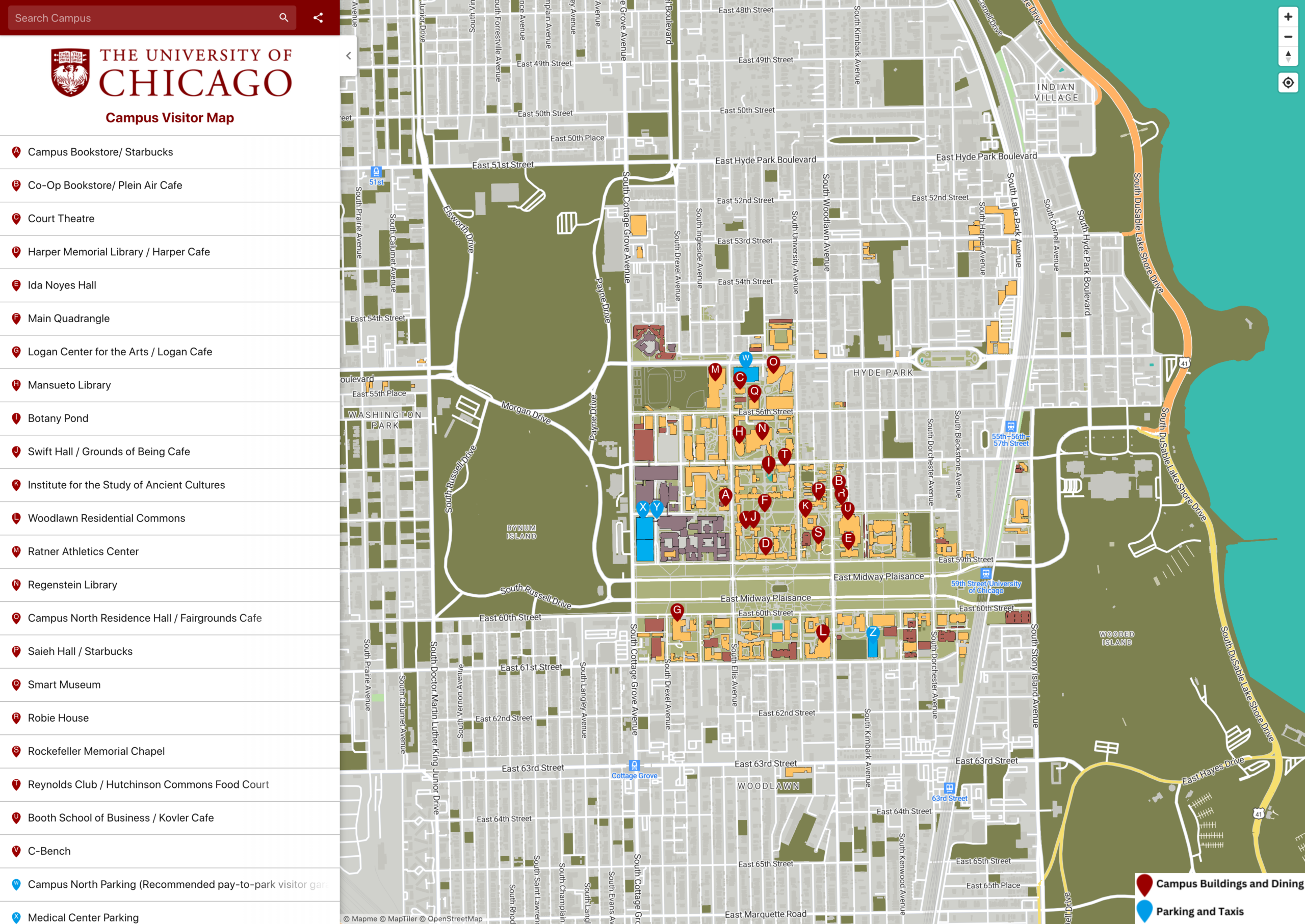 Visitor Map Campus Maps Visitor Map Campus Maps