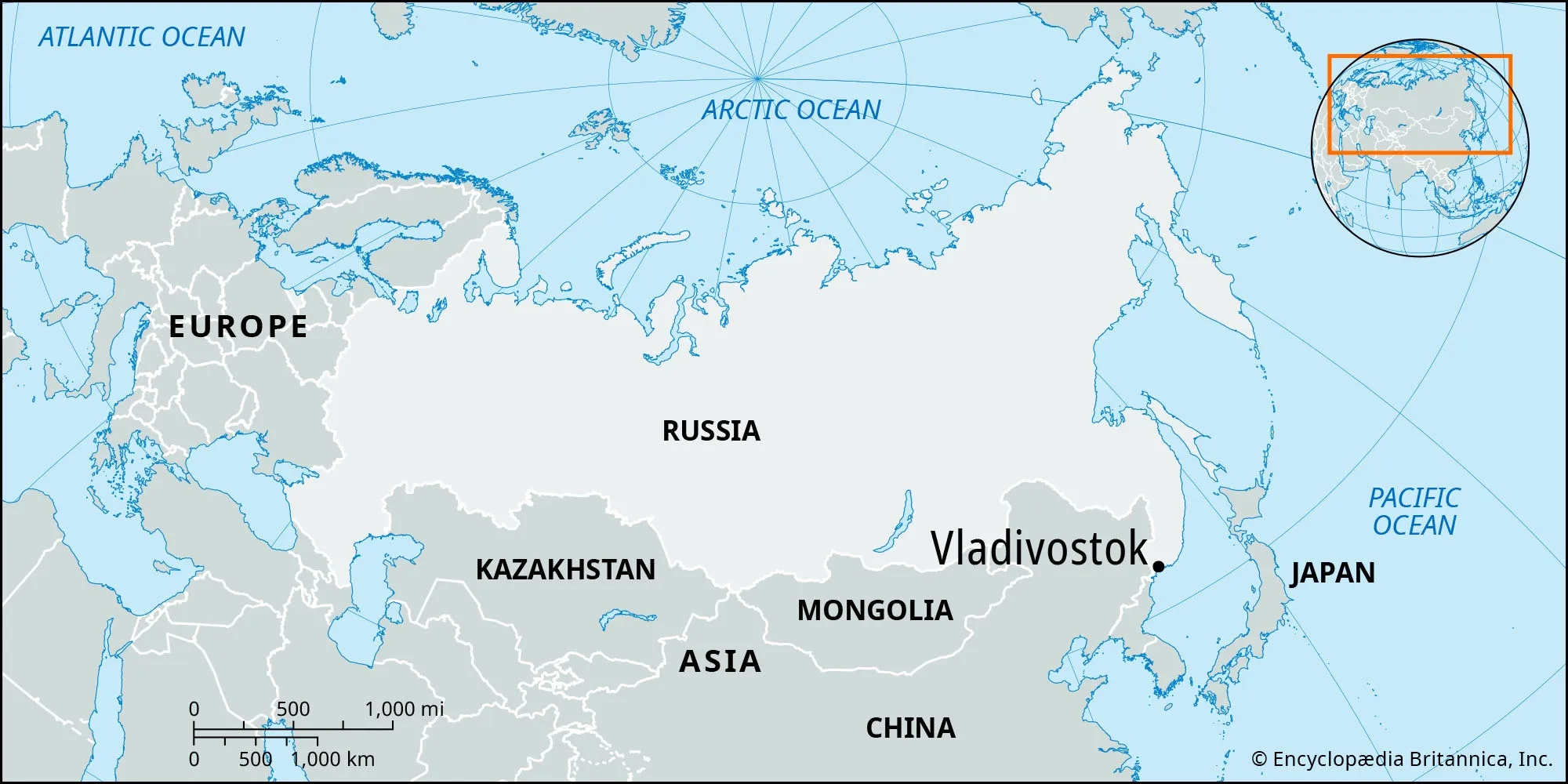 Vladivostok Map Population History Facts Britannica