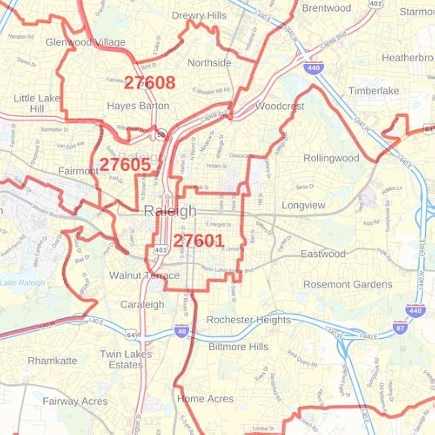 Wake County North Carolina Zip Codes 48 X 36 Paper Wall Map Amazon sg Office Products Wake County North Carolina Zip Codes 48 X 36 Paper Wall Map Amazon sg Office Products