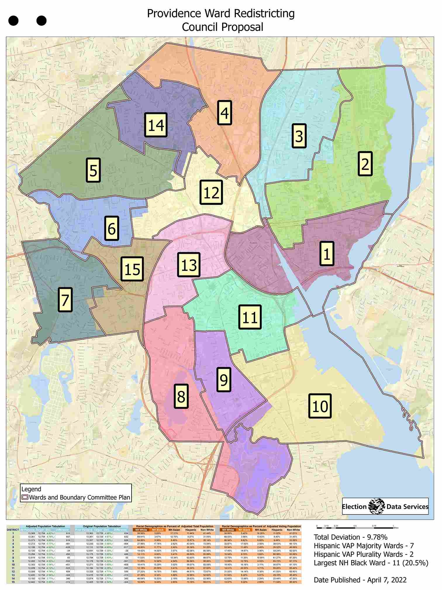 Ward Boundaries Providence City Council Ward Boundaries Providence City Council