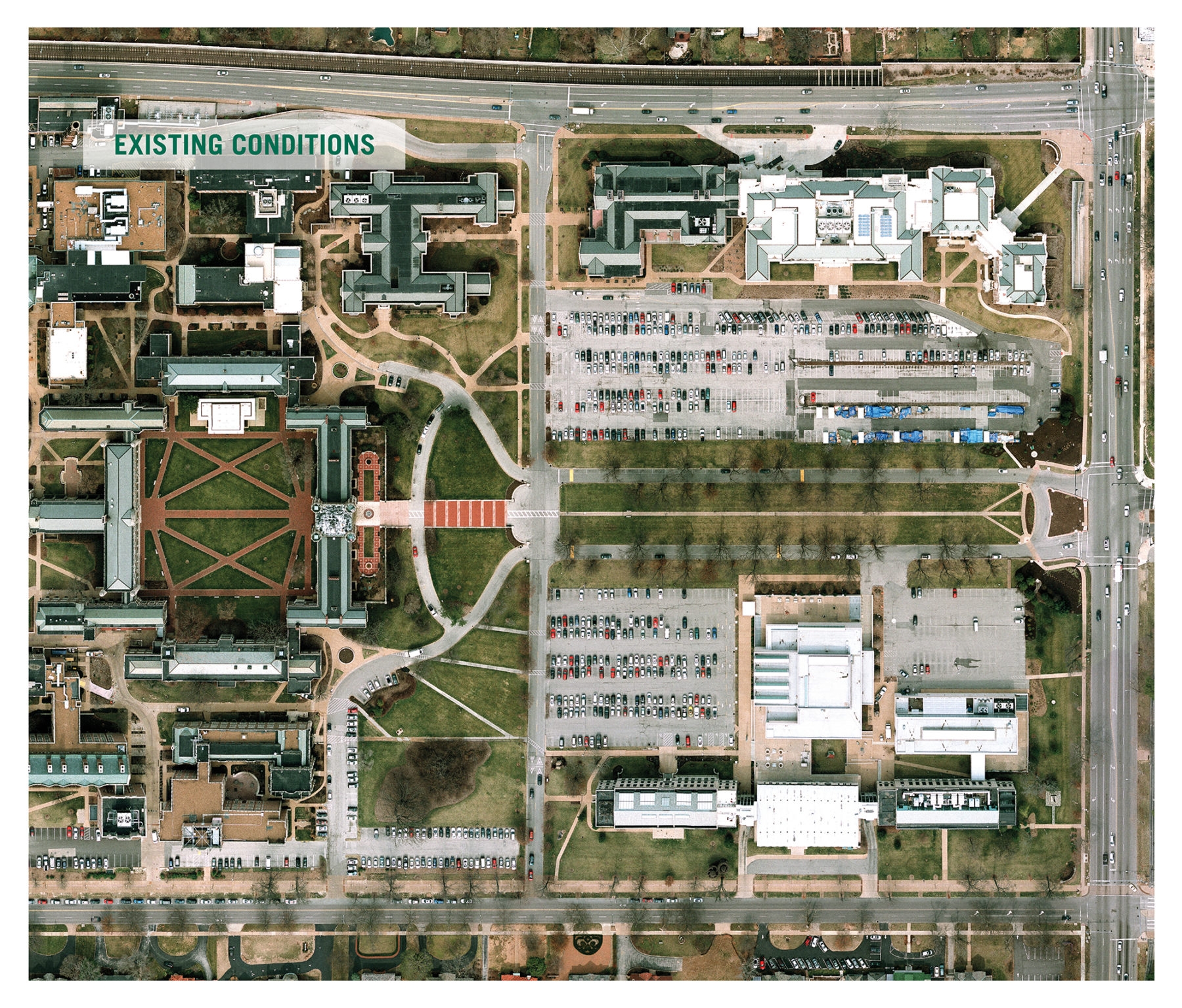 washington university campus map