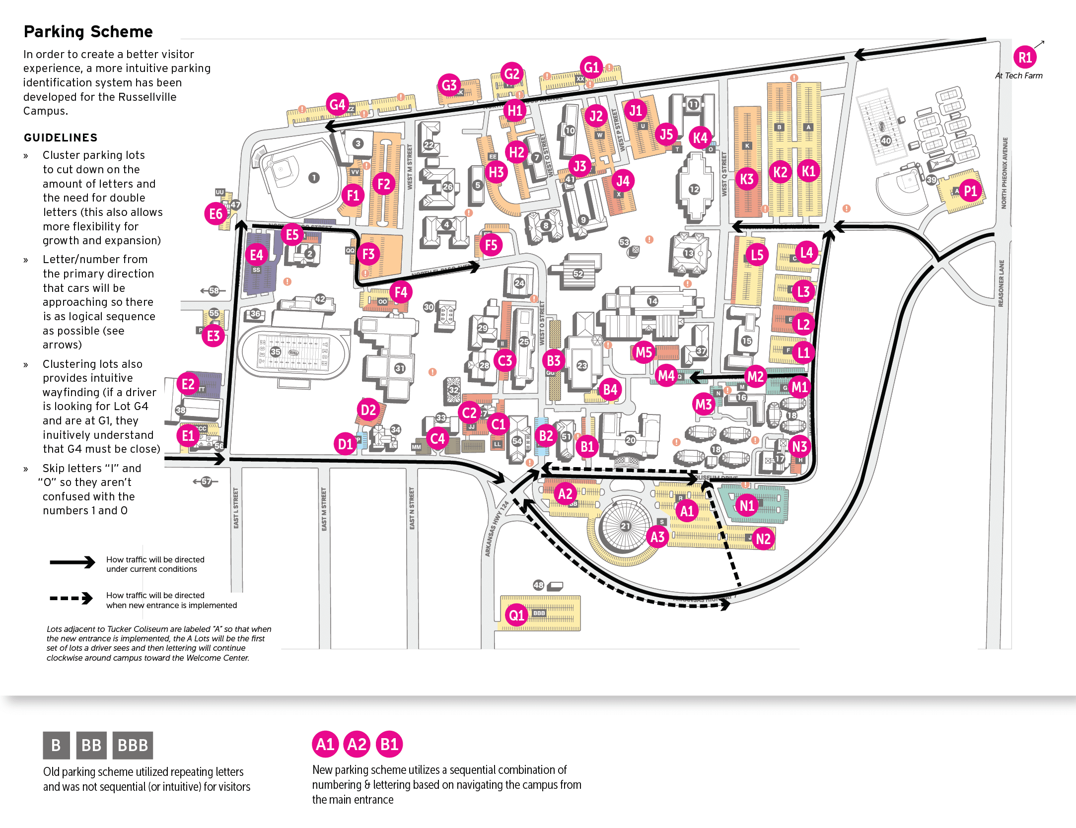 Wayfinding Arkansas Tech University Multiple Campuses Guide Studio