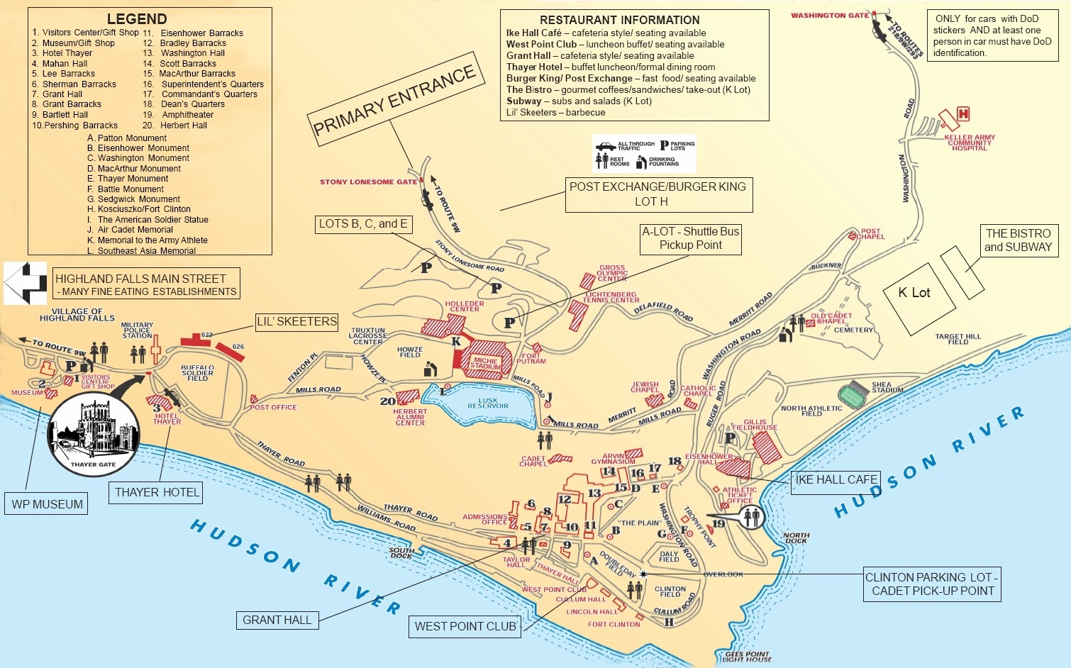 West Point Map