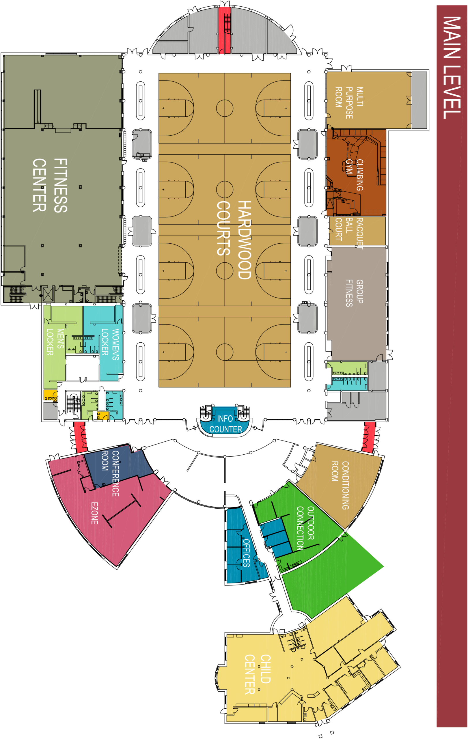 What s Inside Map Rec Sports UW La Crosse