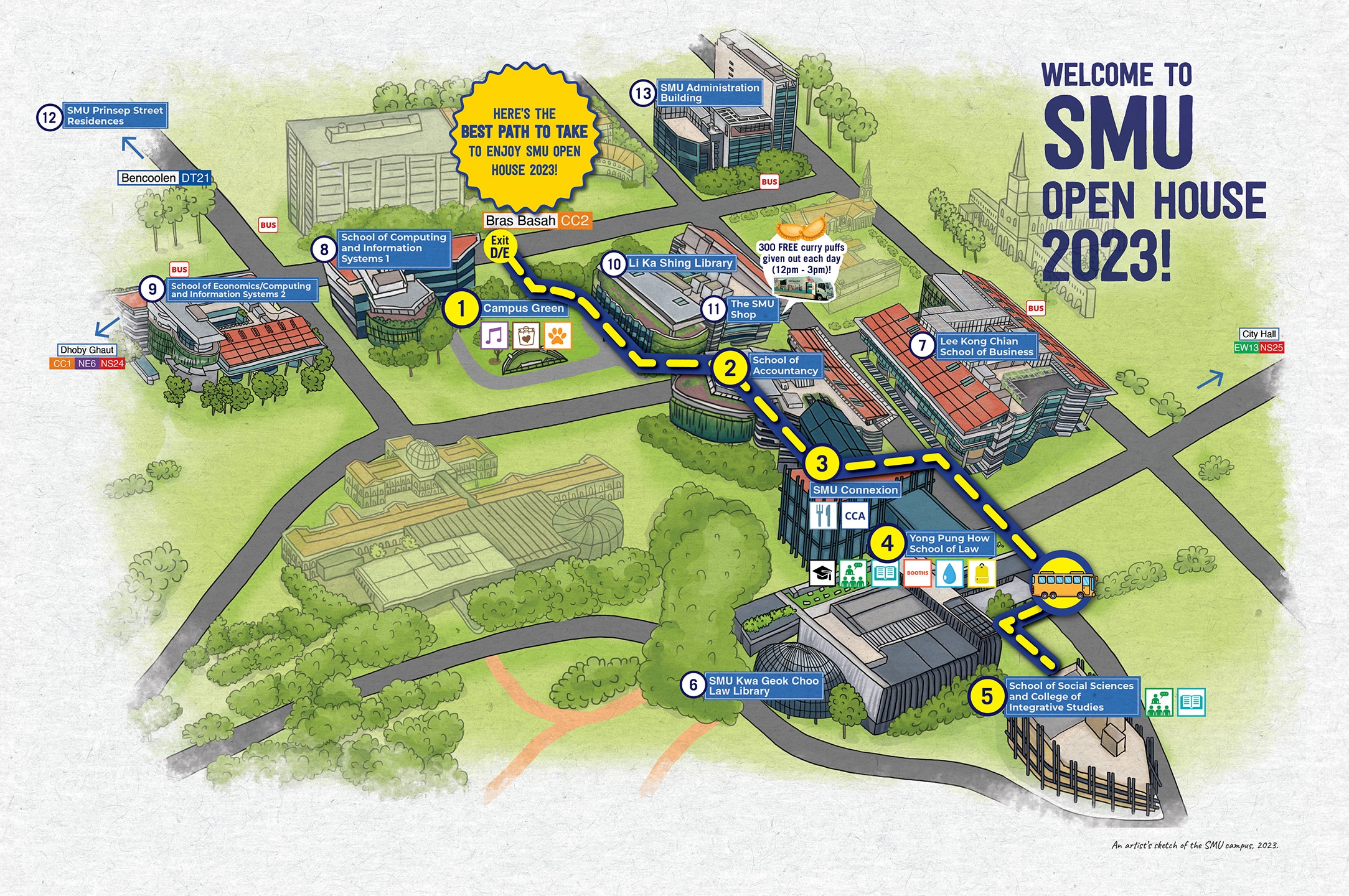 campus map smu