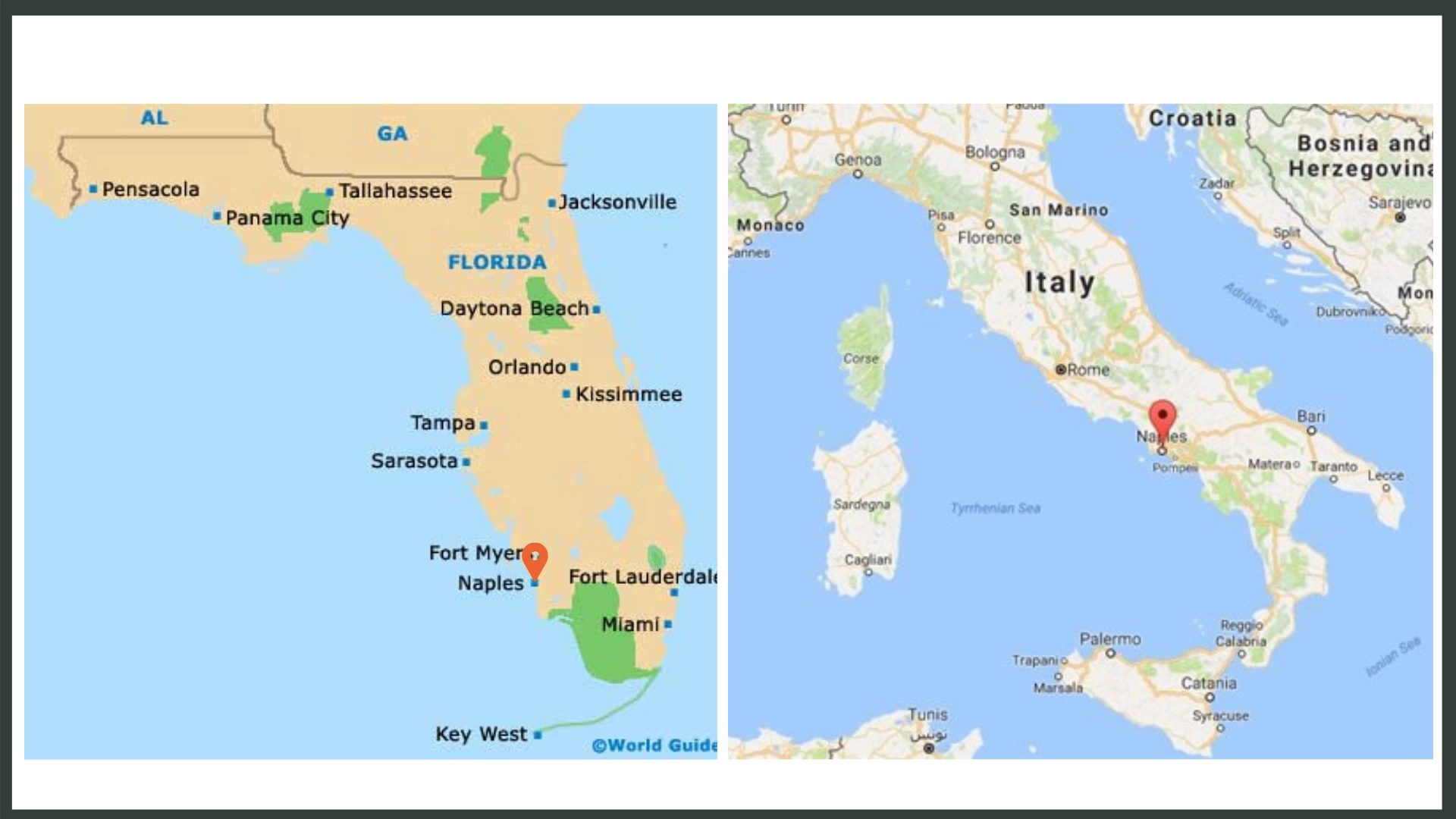 Where Is Naples Florida On A Map And A Bit Of The Name Naples In Relation To Naples Italy Janet Berry Luxury Home Team