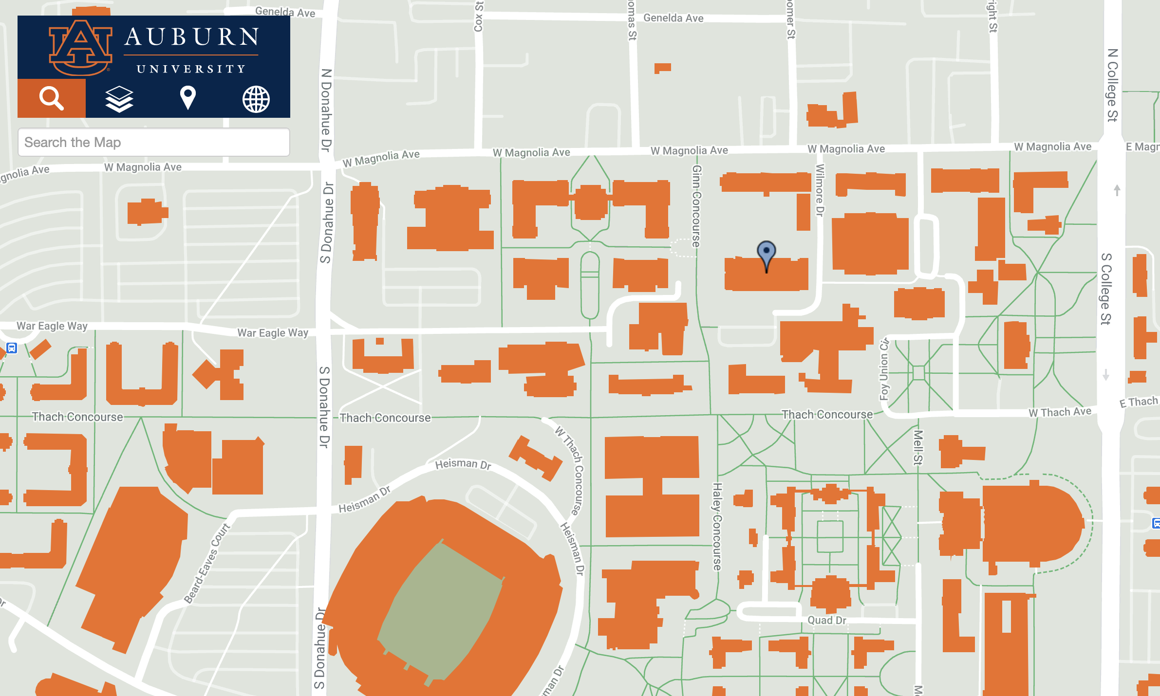 auburn map of campus auburn map of campus