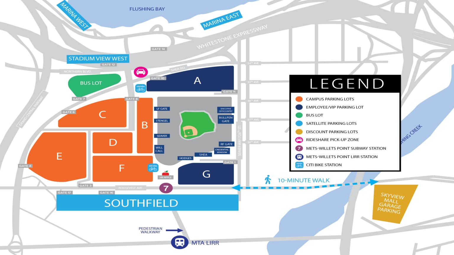 Where To Park At Citi Field New York Mets Where To Park At Citi Field New York Mets