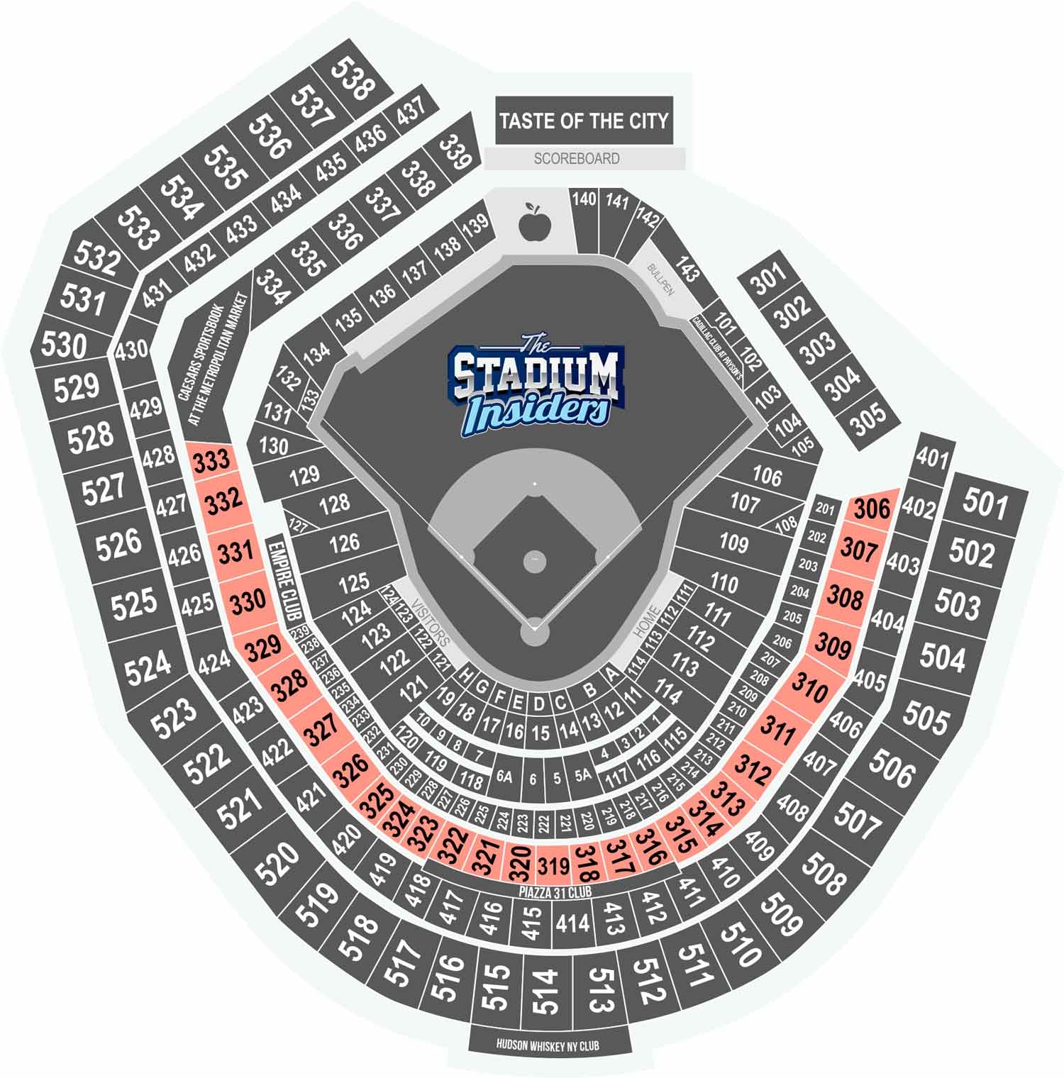 Where To Sit At Citi Field New York Mets The Stadium Insiders