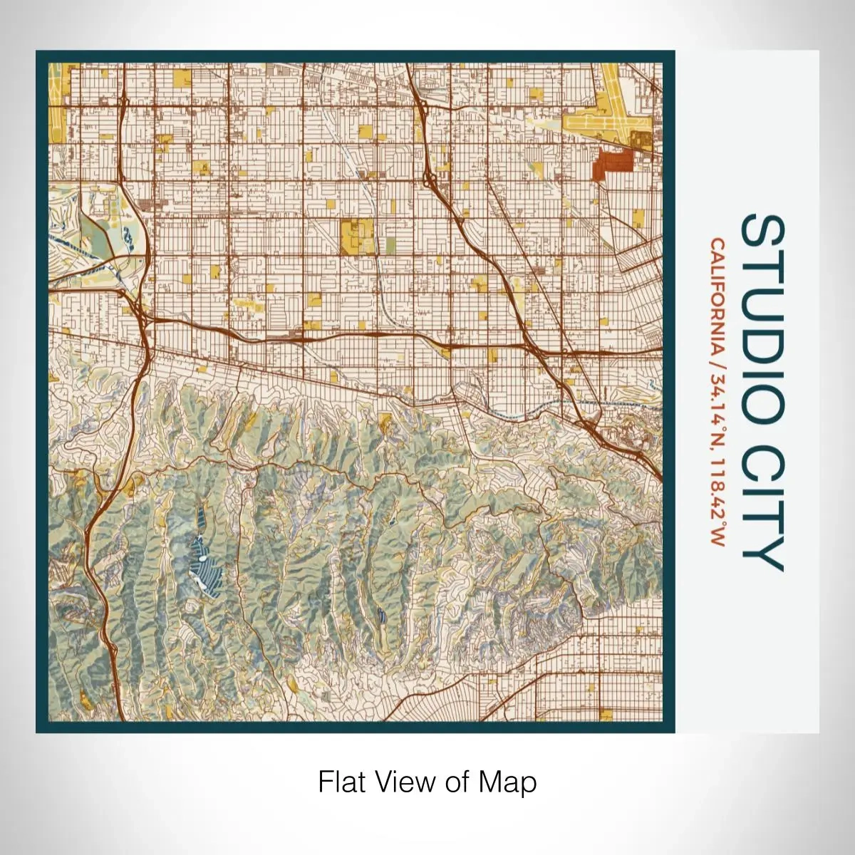 studio city map
