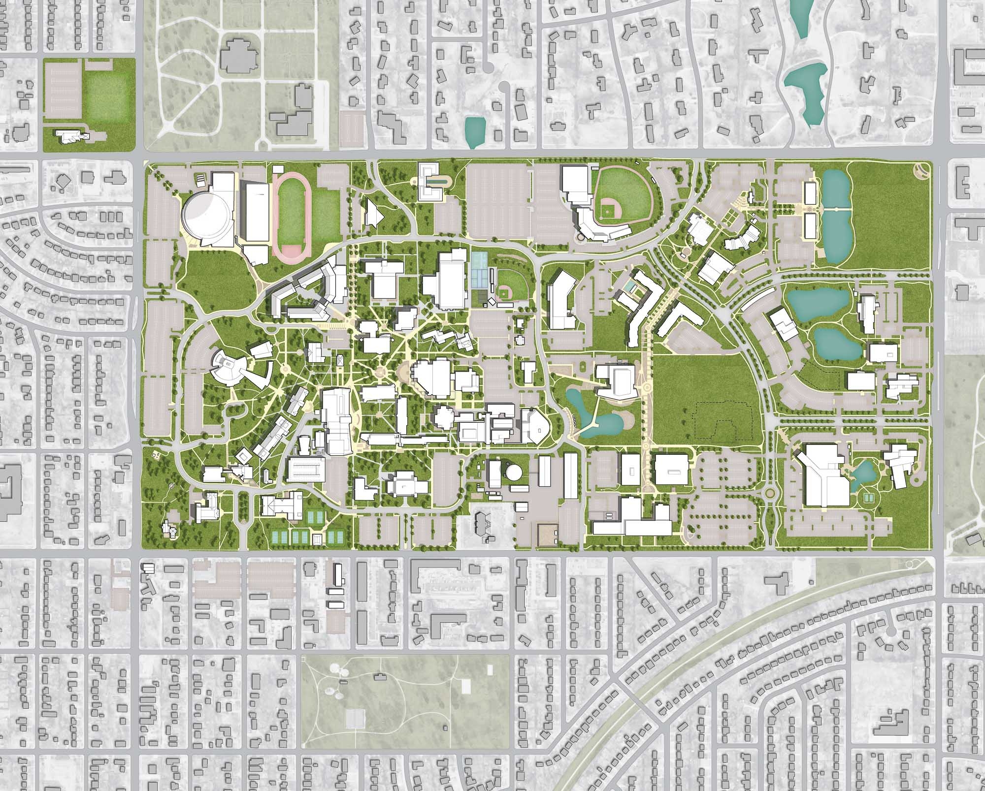 wichita state campus map