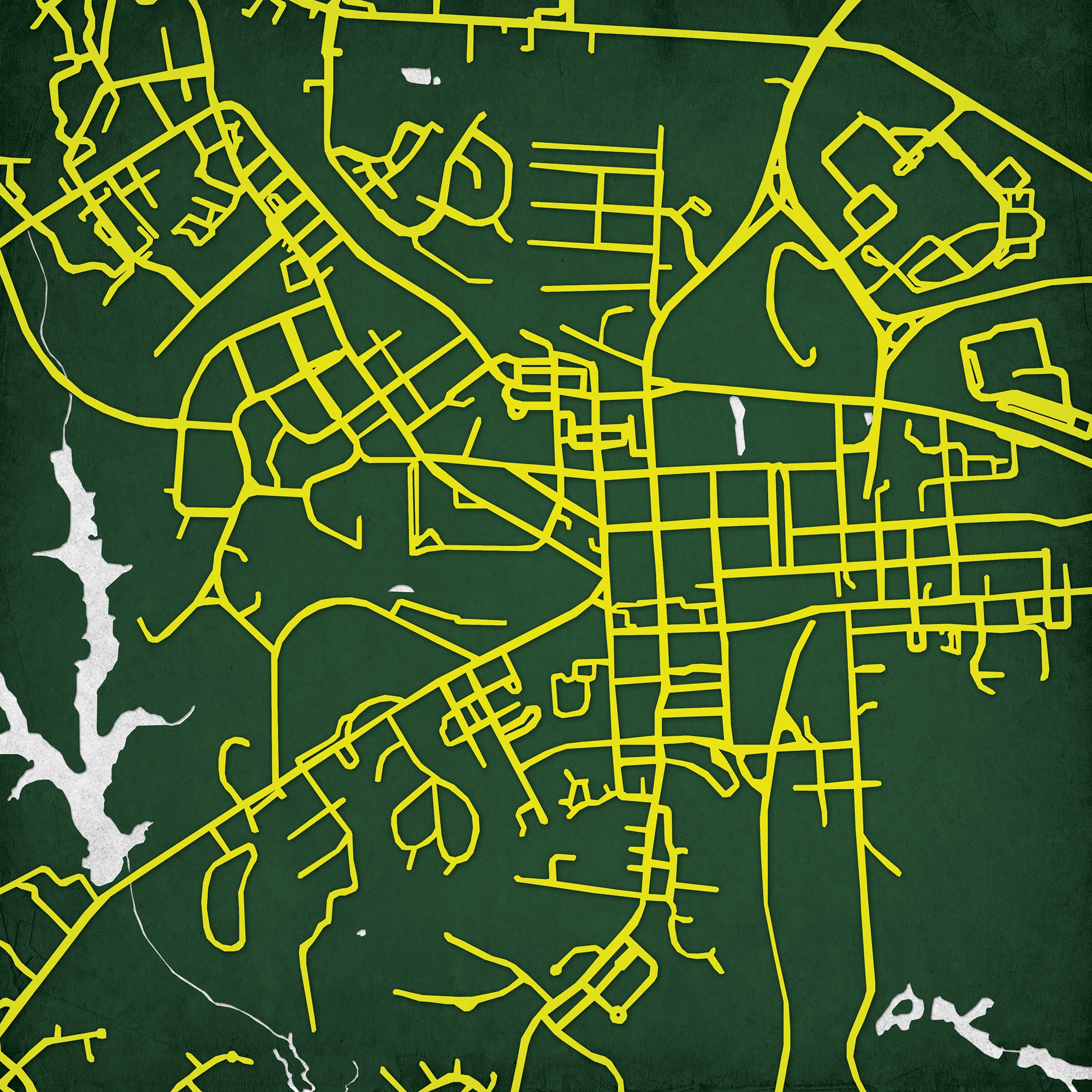 William Mary The College Of Campus Map Art City Prints