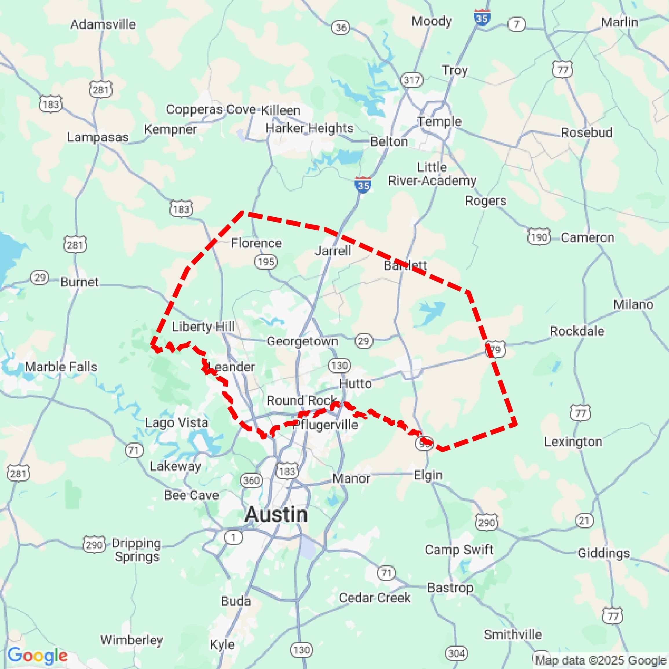 Williamson County GIS Data For CAD