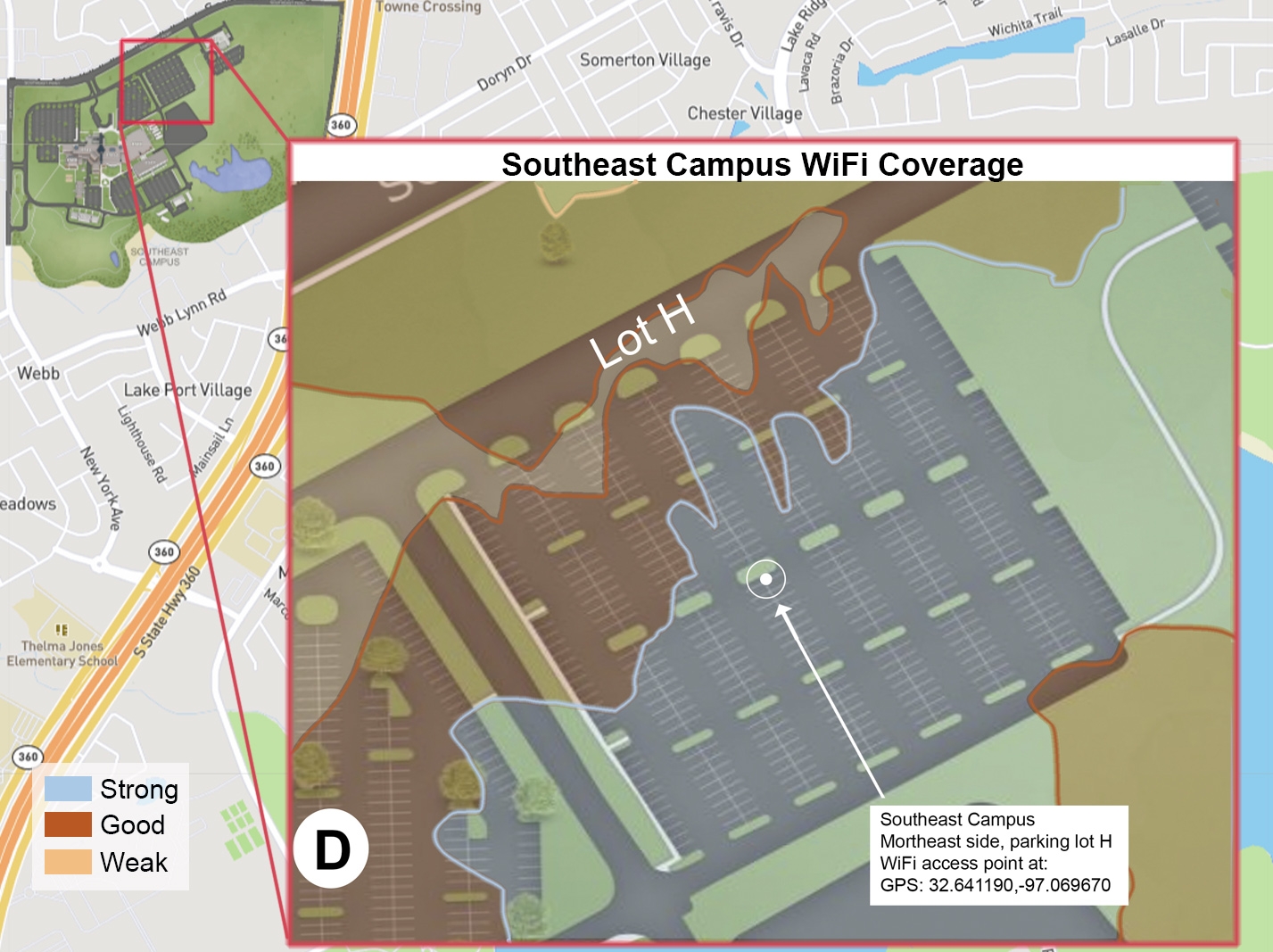 tcc southeast campus map